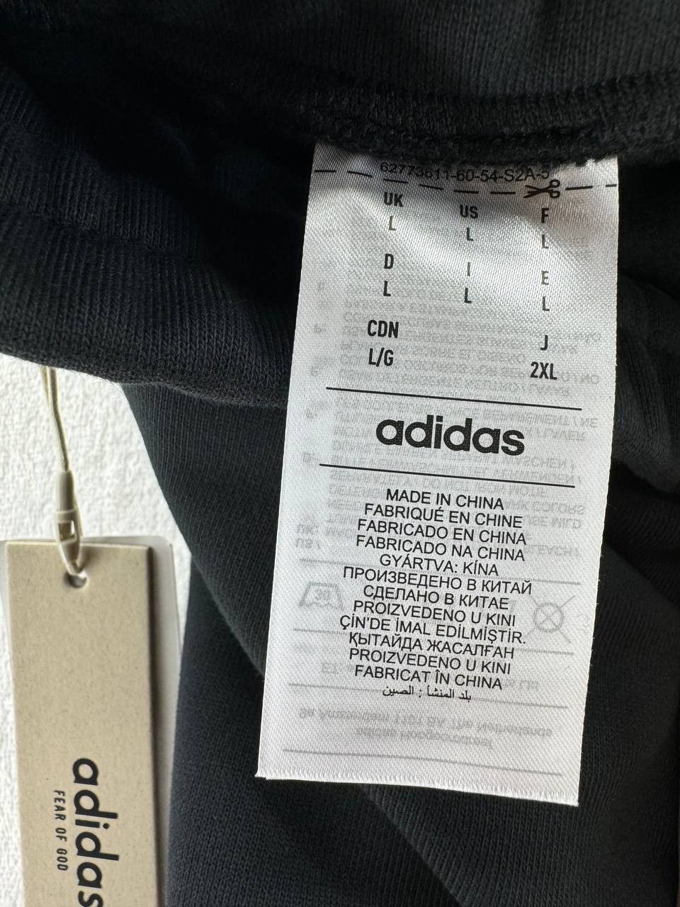 Adidas × Fear of God Fear of God Athletics Heavy Fleece Sweatpant Black L Size US 32 / EU 48 - 6 Thumbnail