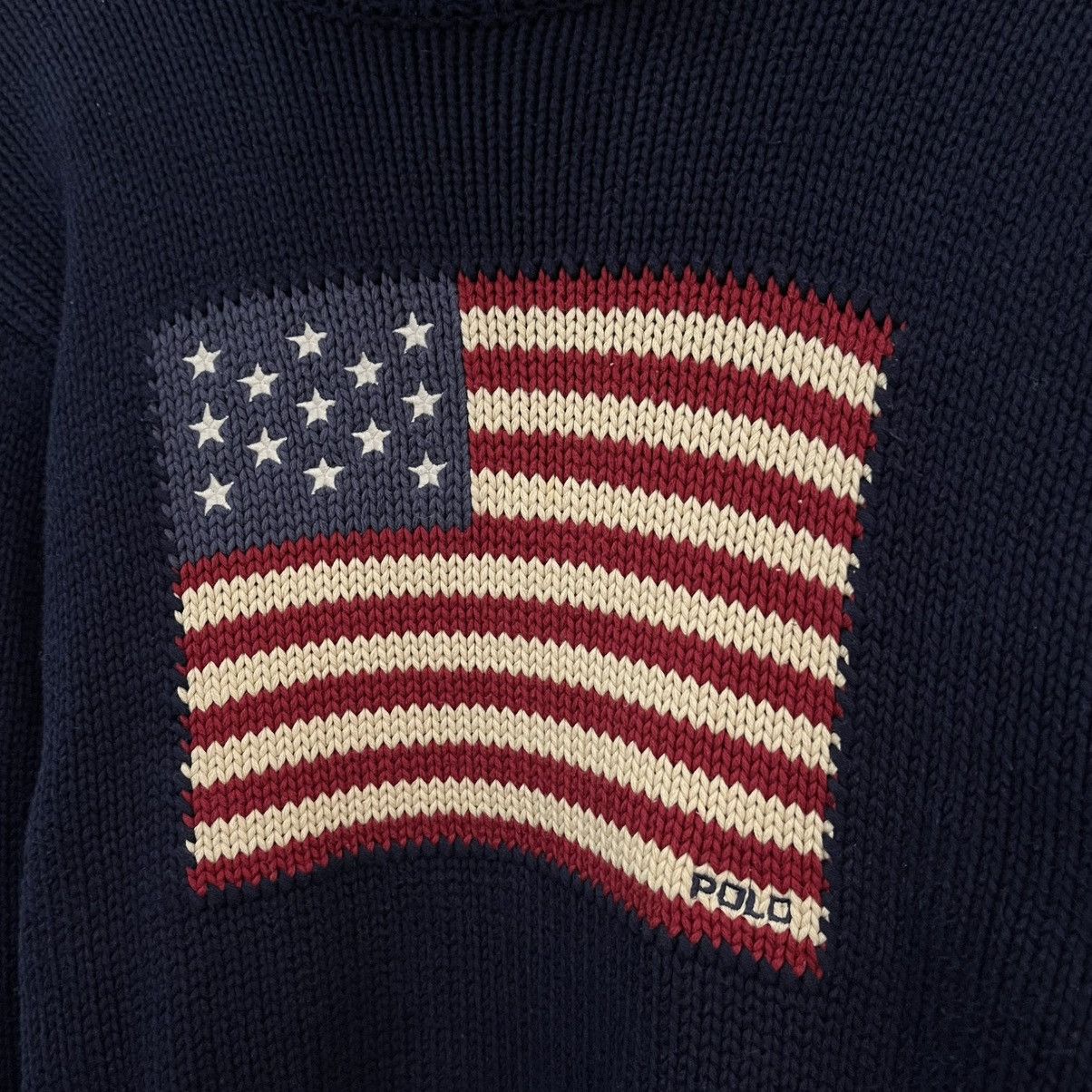 Polo Ralph Lauren Polo Ralph Lauren Sweater USA flag vintage Size US S / EU 44-46 / 1 - 5 Thumbnail