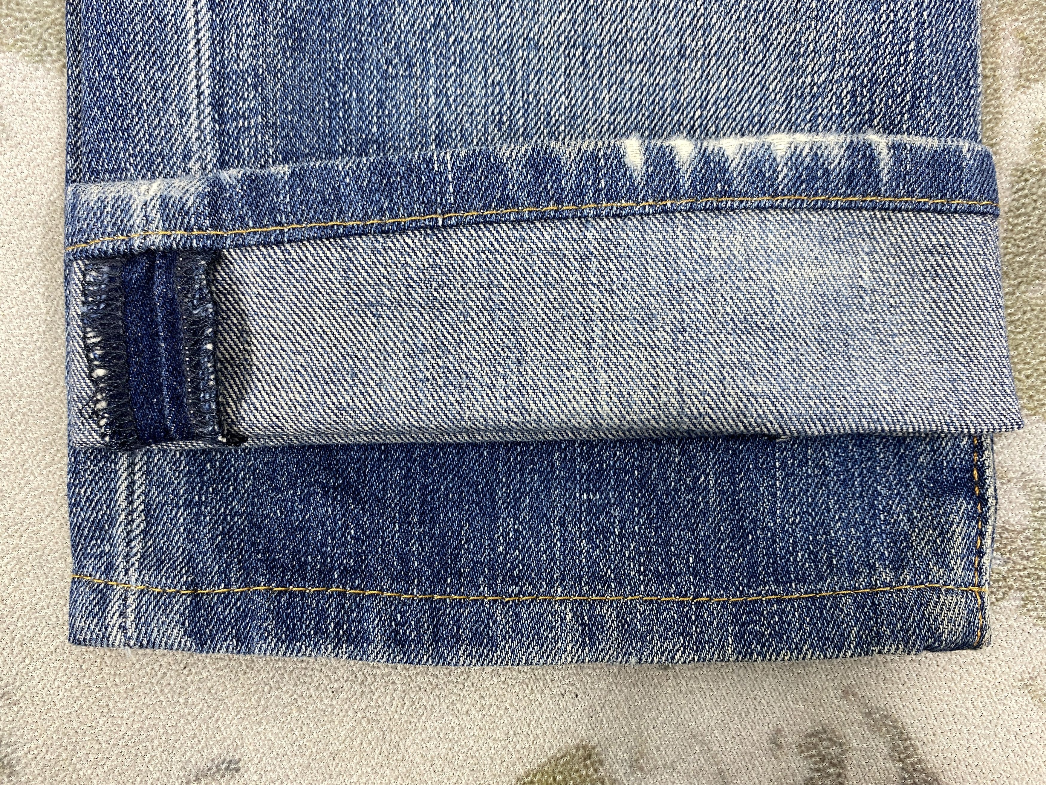 Levi's Distressed Blue Levi's 502 Jeans 29x27.5 Denim -SJ155 Size US 29 - 15 Thumbnail