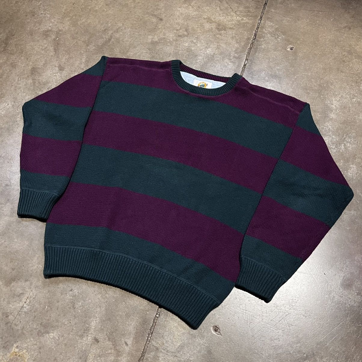 Vintage Vintage FieldGear Striped Sweater Pullover Crewneck Knitwear Size US L / EU 52-54 / 3 - 2 Thumbnail