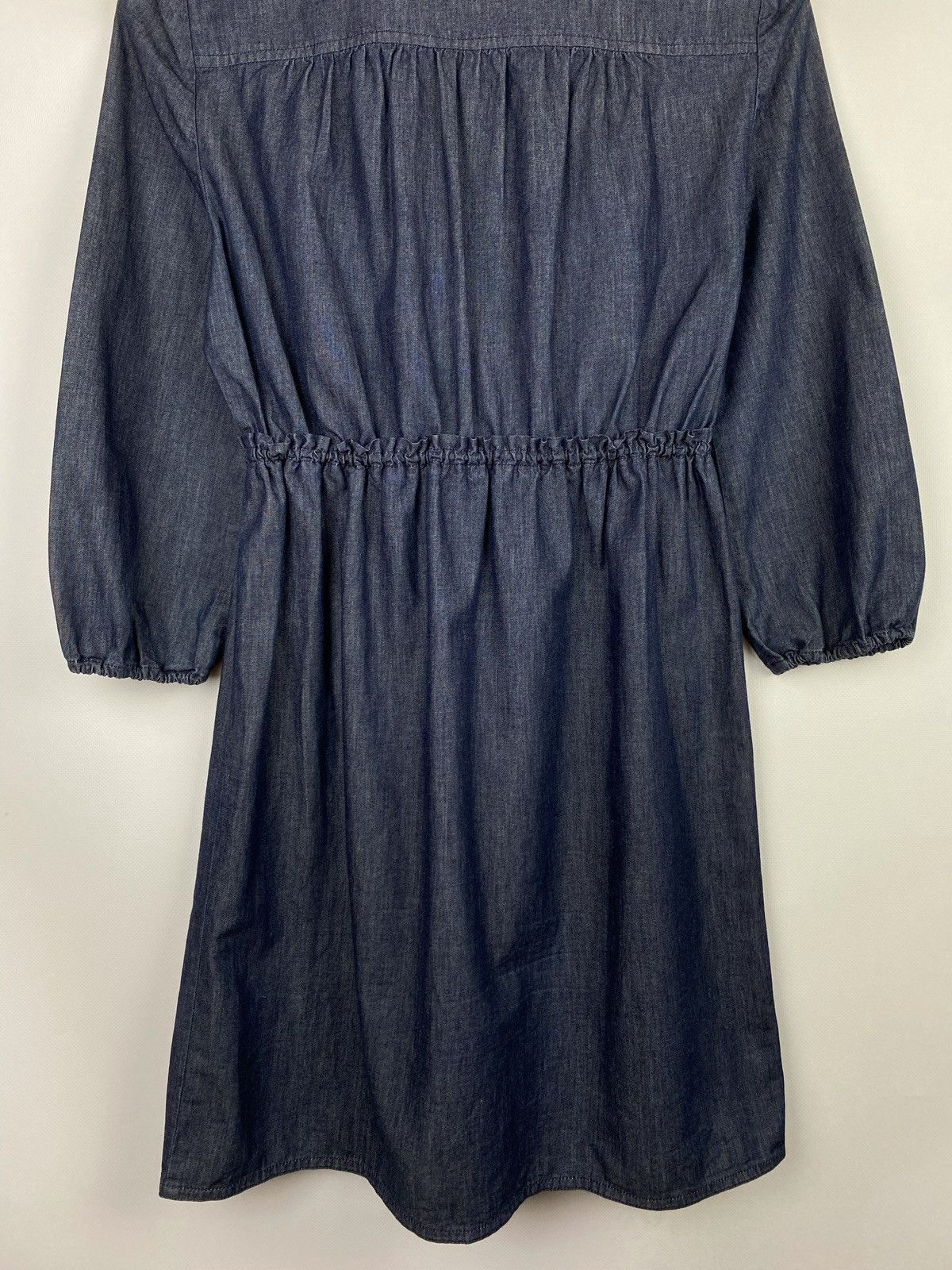 Miu Miu Miu Miu ladies long sleeve denim shirt dress size 40 blue Size S / US 4 / IT 40 - 18 Thumbnail