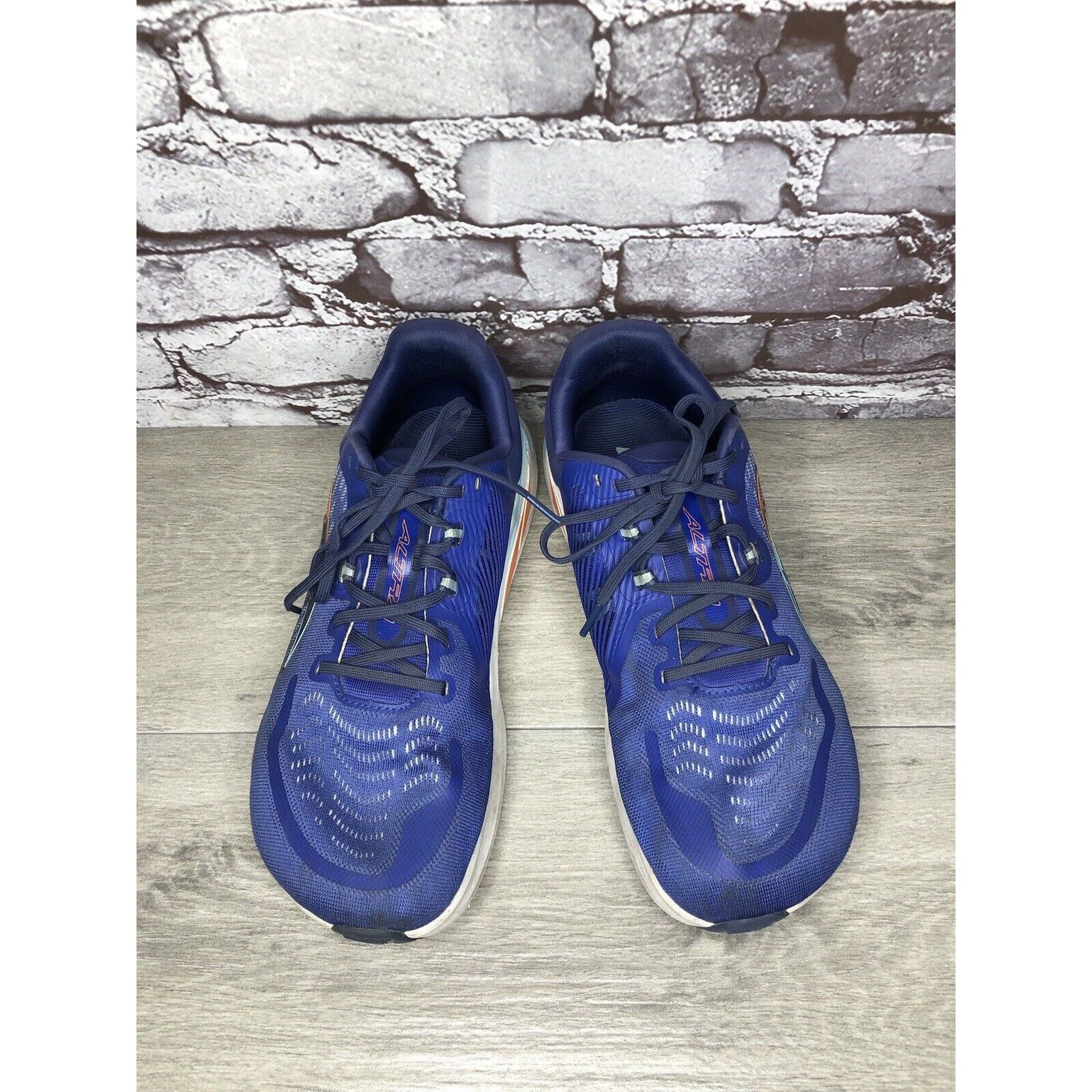Altra Altra Paradigm 7 Blue Athletic Lace Running Shoes Men Sz 10M Size US 10 / EU 43 - 2 Thumbnail