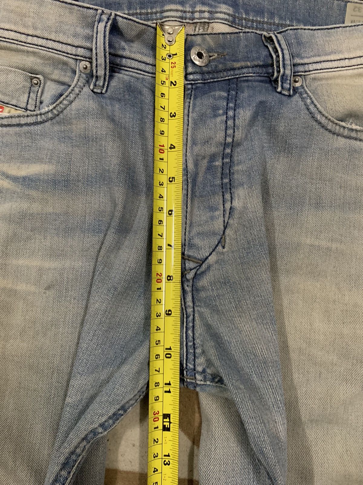 Diesel Vintage Diesel Industry Tepphar Mud Wash Ripped Grunge Jeans Size US 32 / EU 48 - 18 Thumbnail