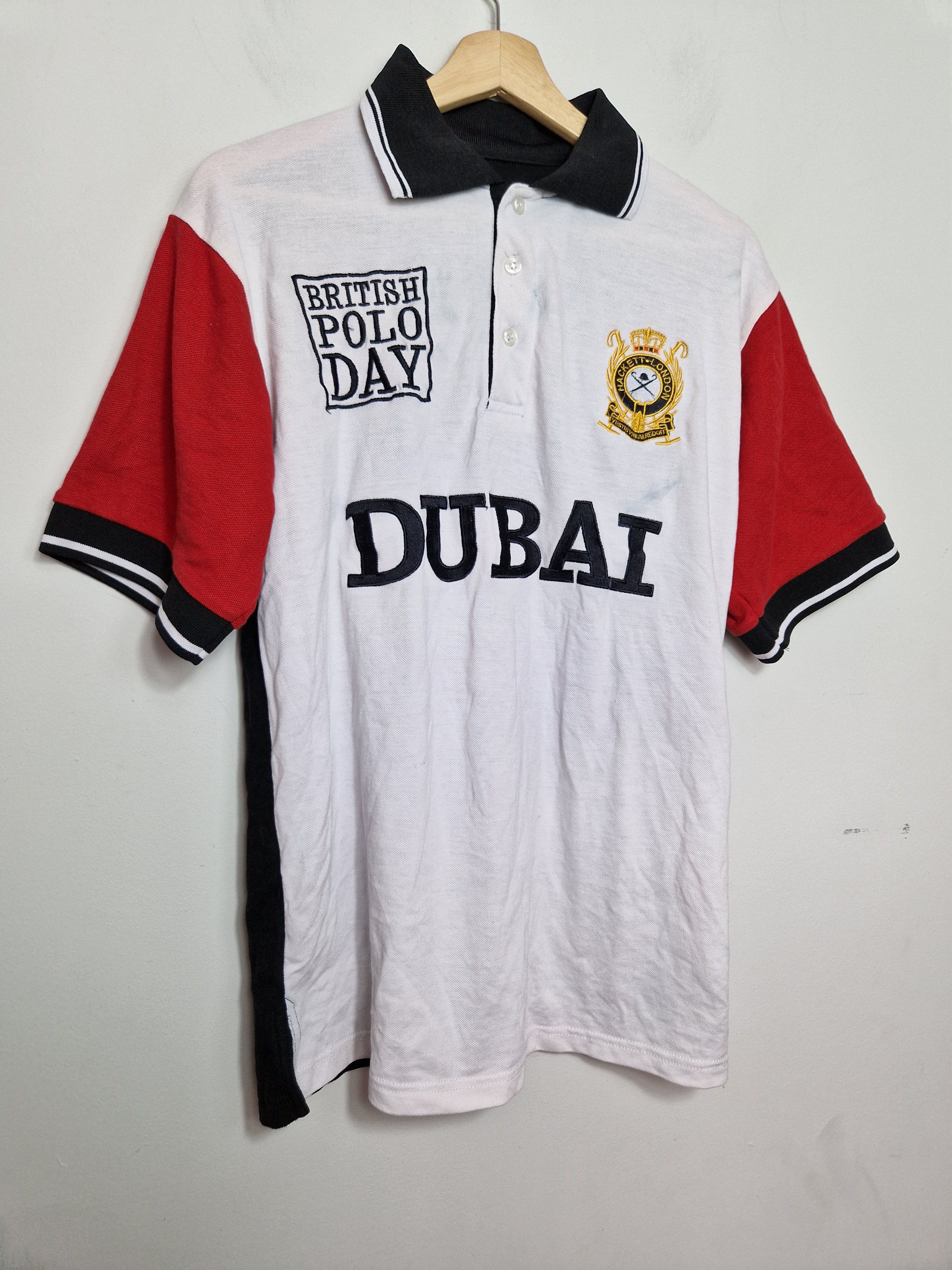 Polo Ralph Lauren Rugby polo t-shirt Dubai y2k vintage bit pony Size US L / EU 52-54 / 3 - 3 Thumbnail