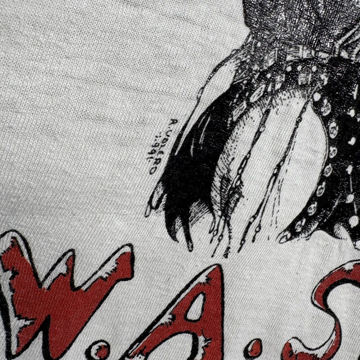 Band Tees Vintage 90s W.A.S.P. Tour Band Tee Size US XL / EU 56 / 4 - 6 Thumbnail