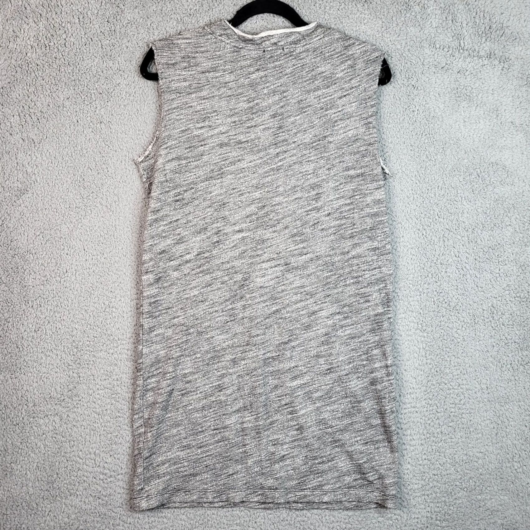 Vintage Sen Women's Tunic Gray V-Neck Pockets Dress Size 2 Size XS / US 0-2 / IT 36-38 - 2 Thumbnail