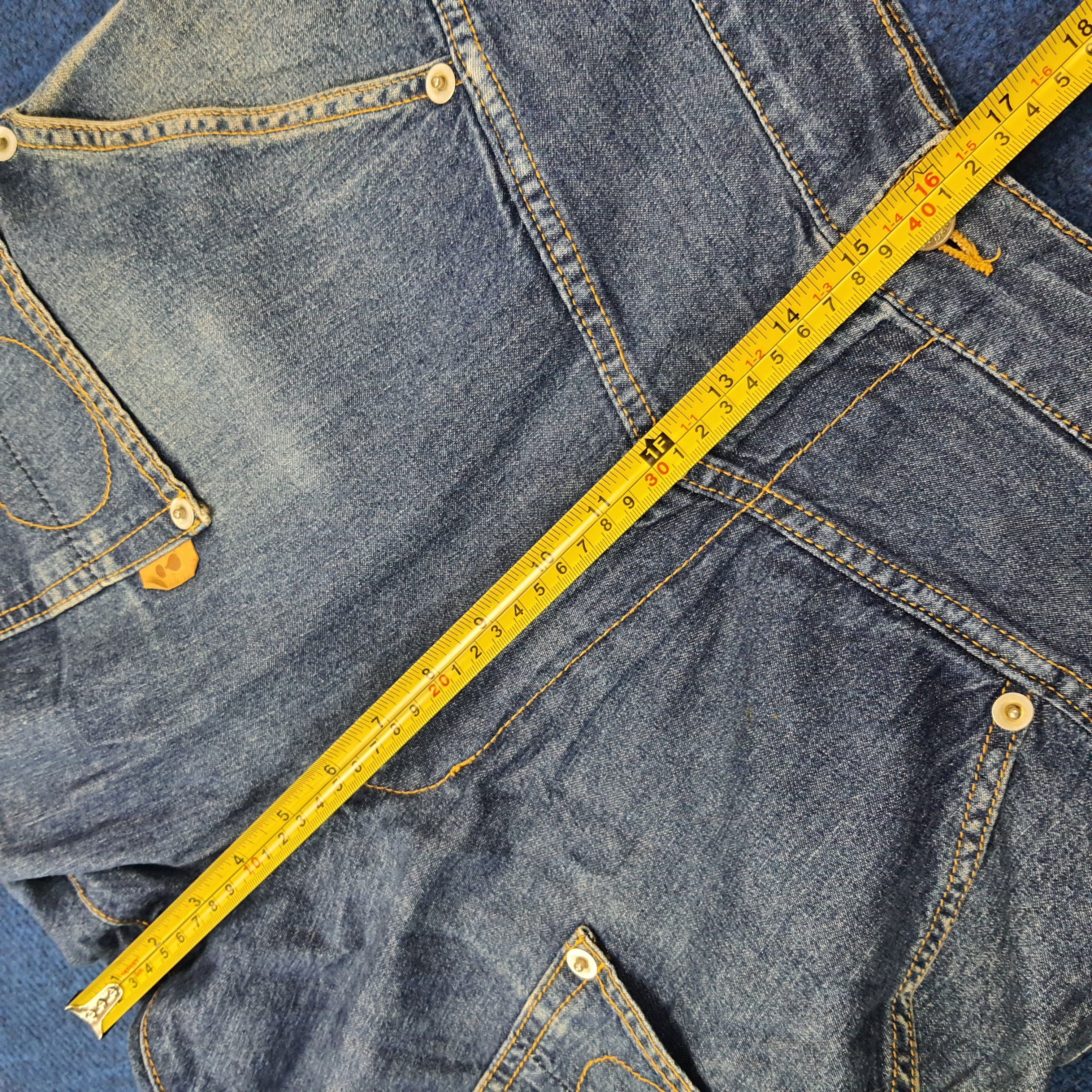 mercibeaucoup Vintage Mercibeaucoup by Issey Miyake Denim Pants C265N15 Size 27" / US 4 / IT 40 - 12 Thumbnail