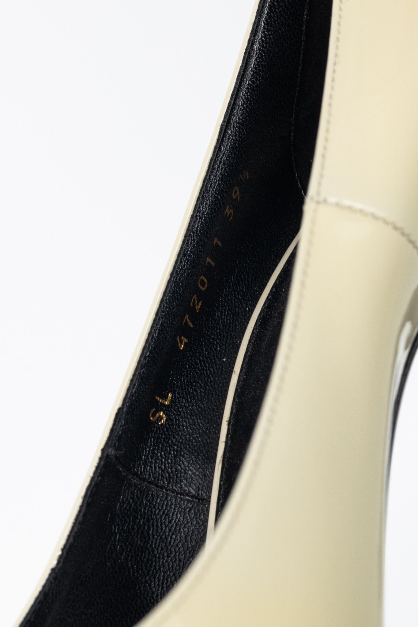 Saint Laurent Paris Saint Laurent Opyum Patent YSL Cassandre Pointed-Toe Pumps Size US 9 / IT 39 - 10 Thumbnail