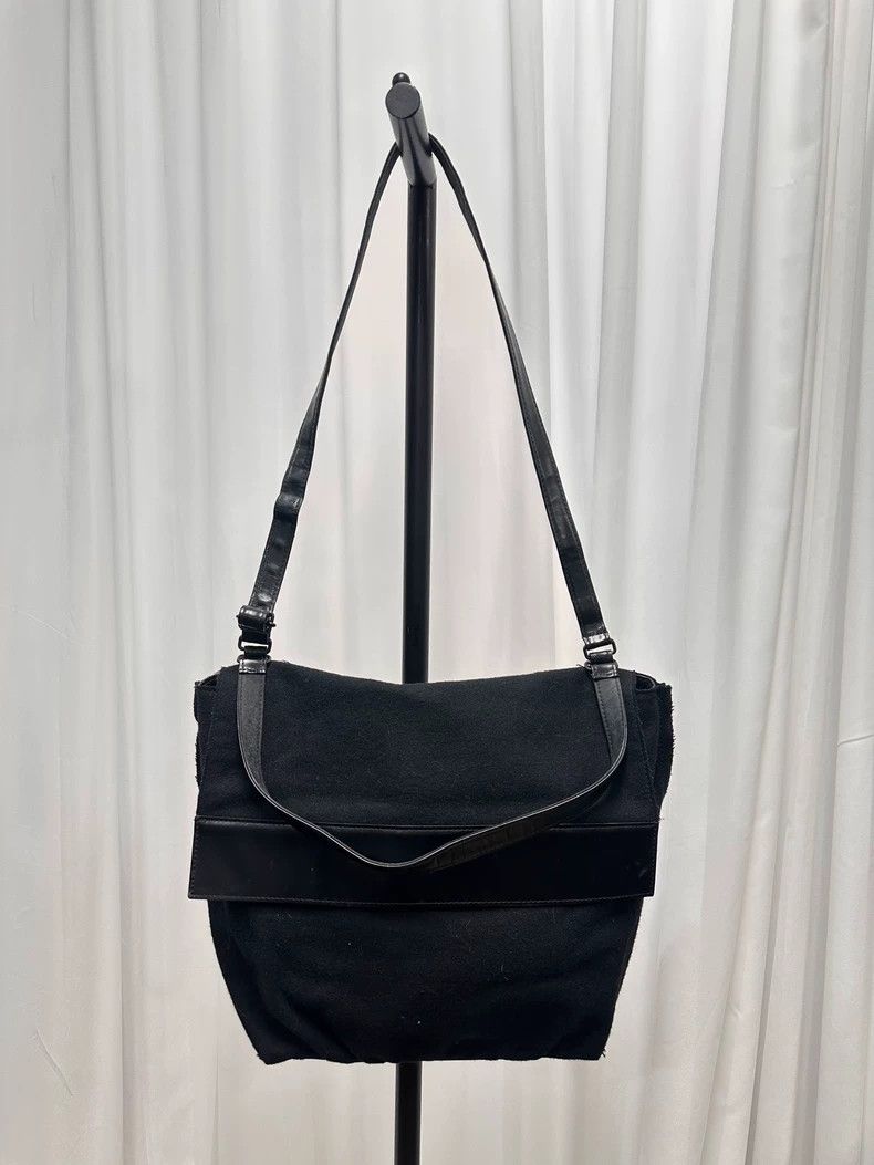 Yohji Yamamoto Yohji Yamamoto Cowhide wool tweed tote bag messenger bag 25 Size ONE SIZE - 1 Thumbnail