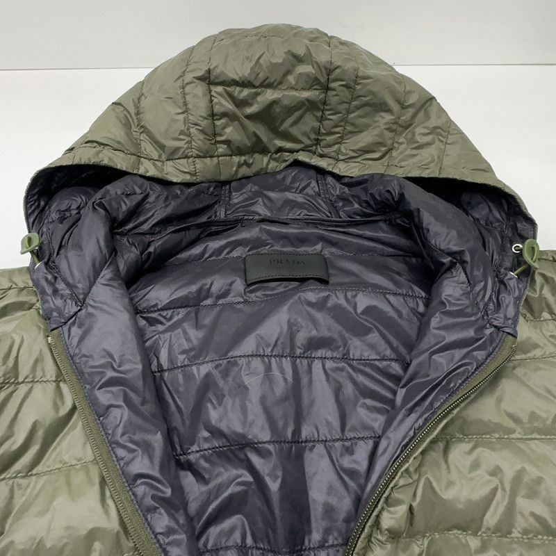 Prada Prada Casual Solid Zipper Hoodie Jacket-2506 Size US XXL / EU 58 / 5 - 2 Thumbnail