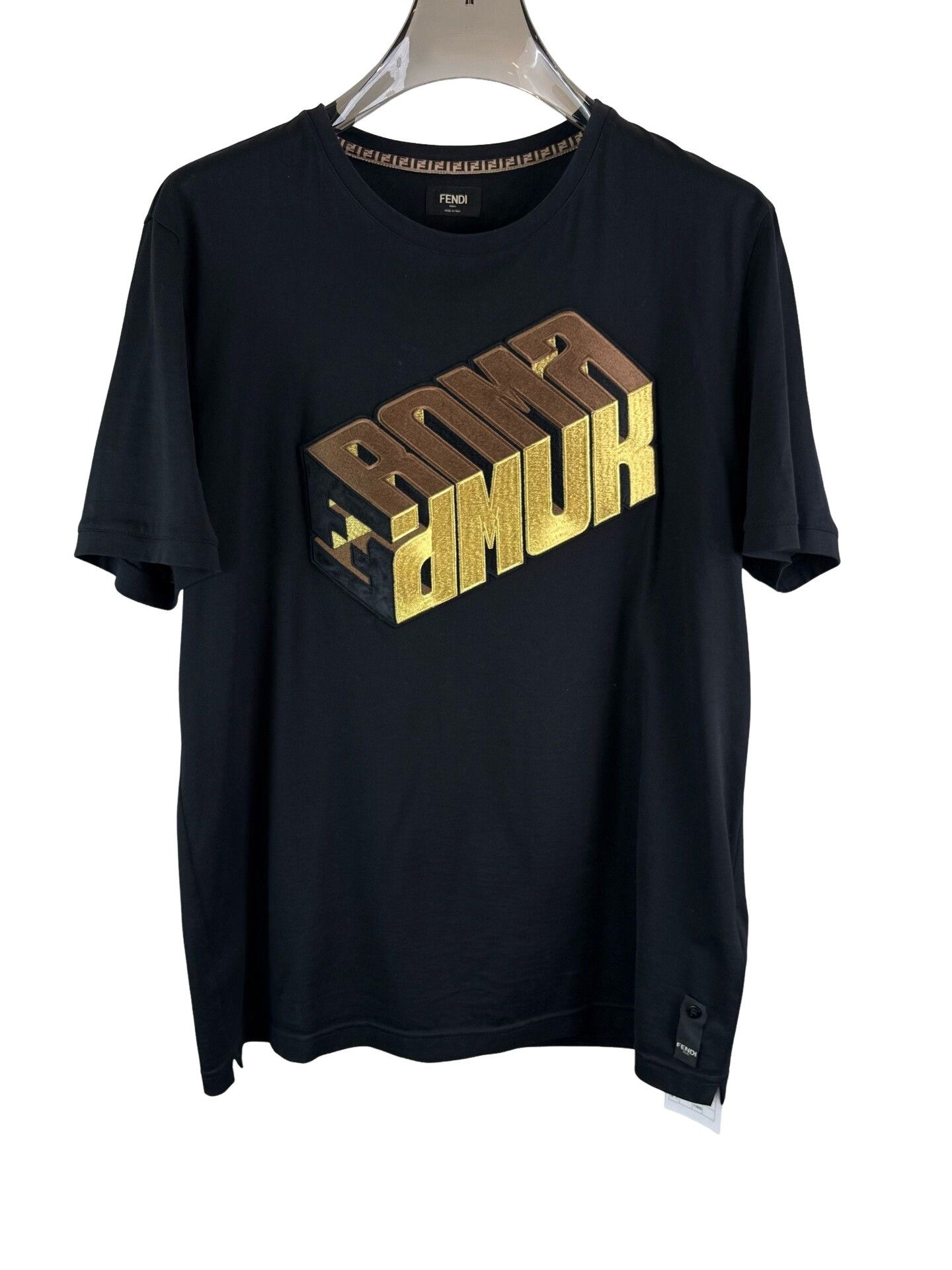 Fendi Fendi Roma Amor Embroidered T-Shirt XXL Size US XXL / EU 58 / 5 - 1 Thumbnail
