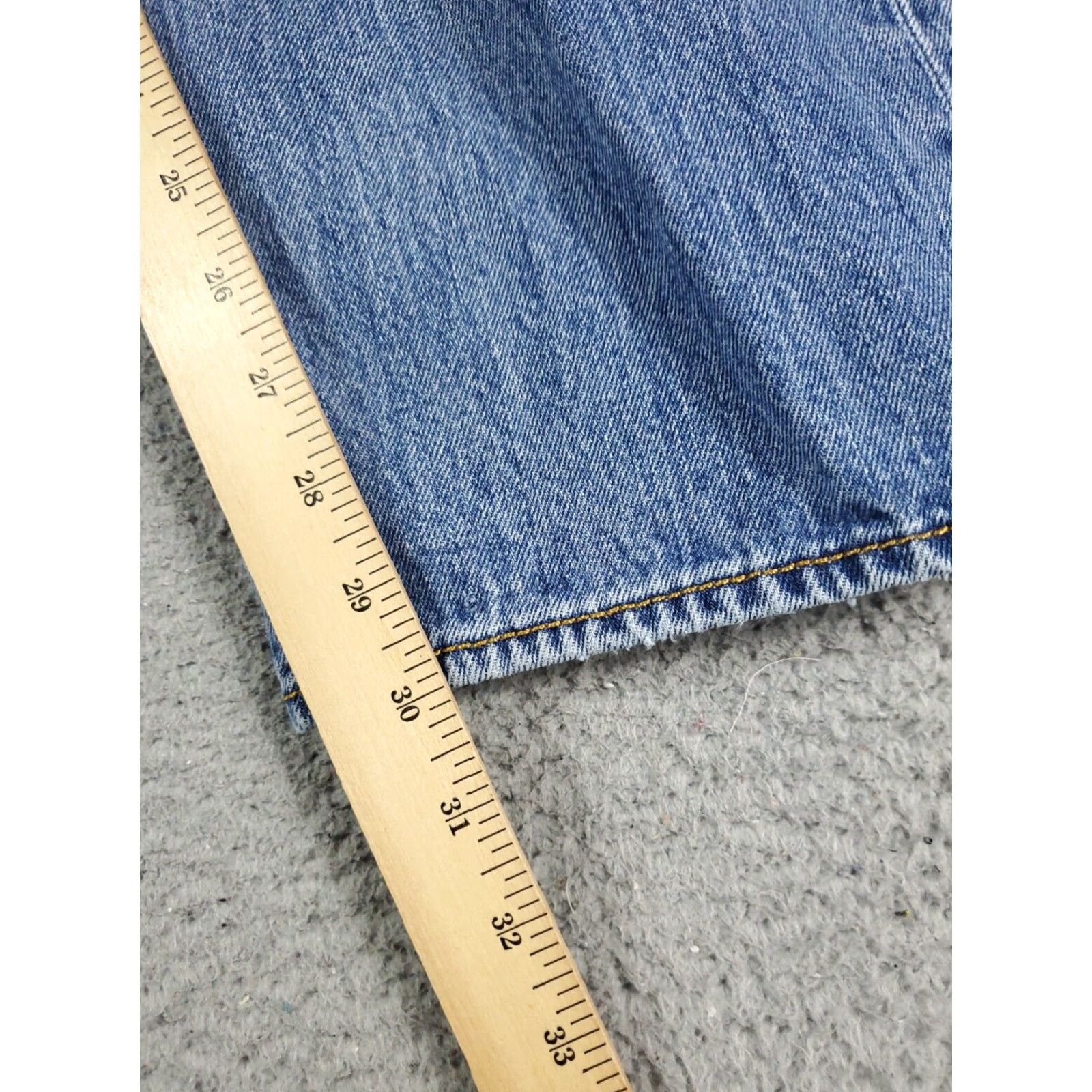 Levi's Levis 501 Blue Straight Leg Mens Jeans Size 40x30 Cotton Size US 40 / EU 56 - 5 Thumbnail