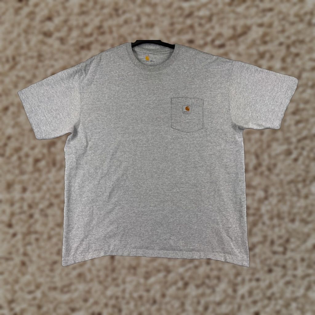 Carhartt Carhartt Shirt Men 2XL Gray Short Sleeve Crew Neck Cotton Blend Size US XXL / EU 58 / 5 - 1 Thumbnail