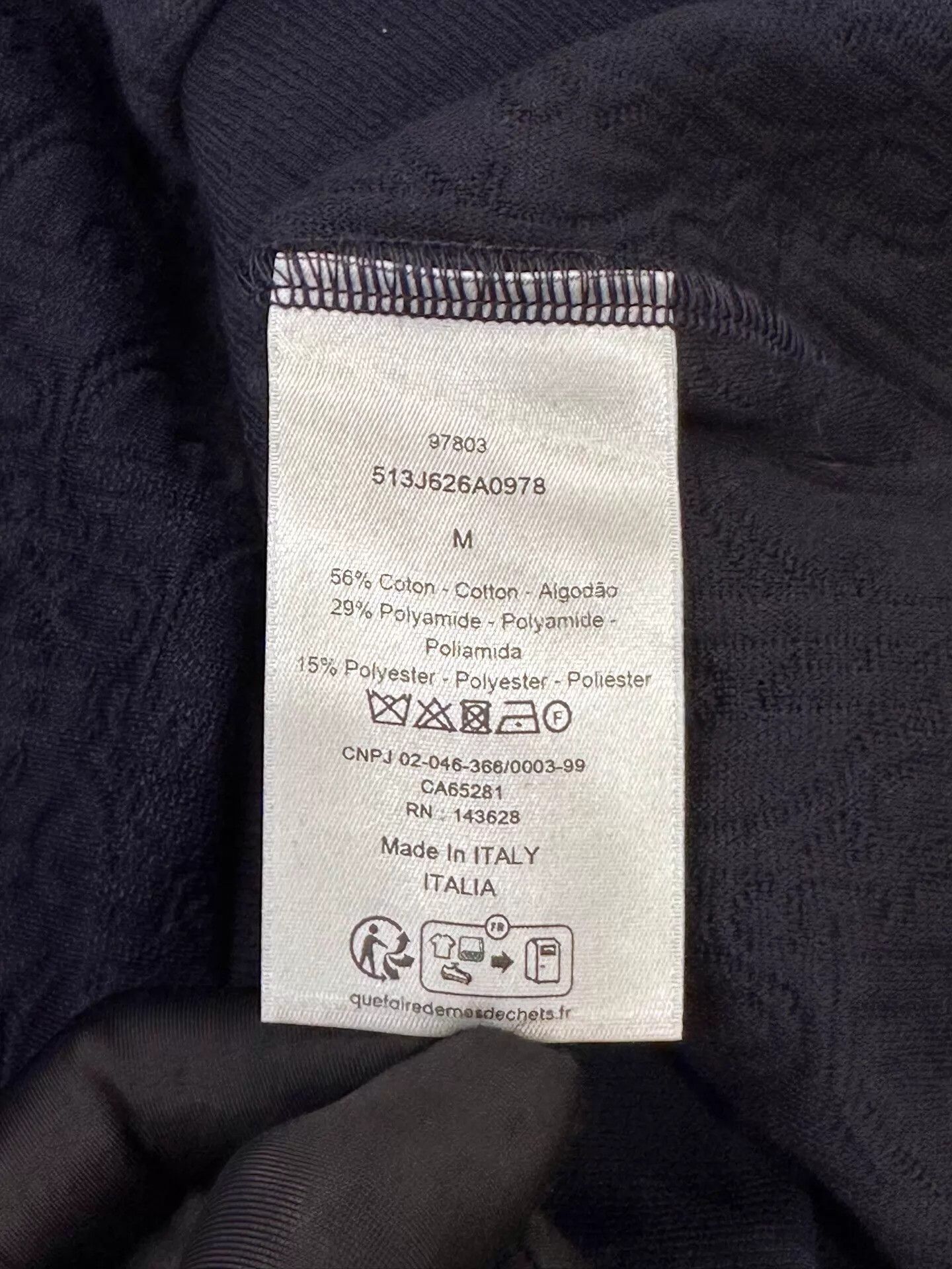 Dior Dior Essentials Oblique Logo Hoodie Navy Blue M Size US M / EU 48-50 / 2 - 6 Thumbnail