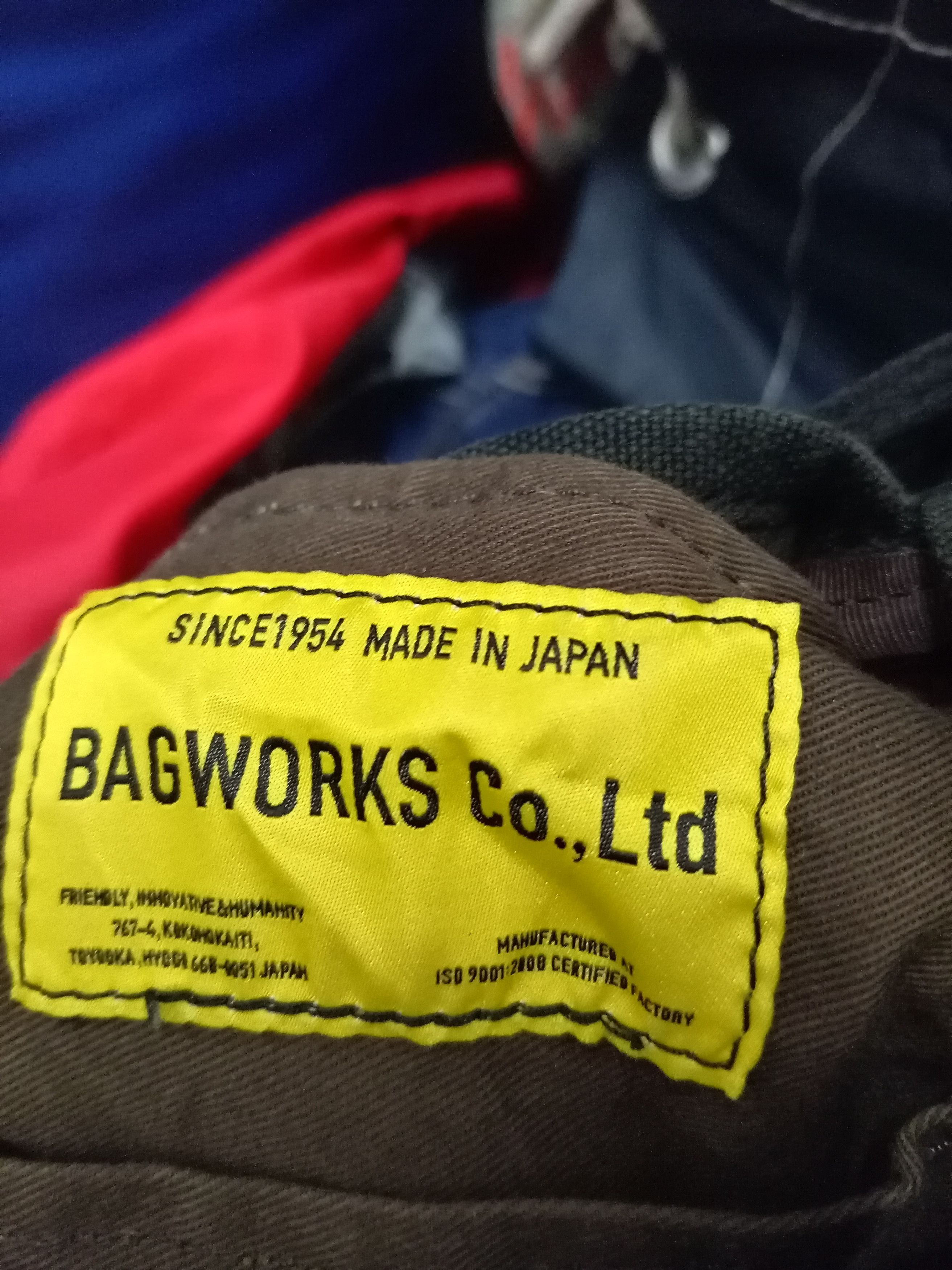 Japanese Brand Bagworks Japanese slingbag Size ONE SIZE - 5 Thumbnail