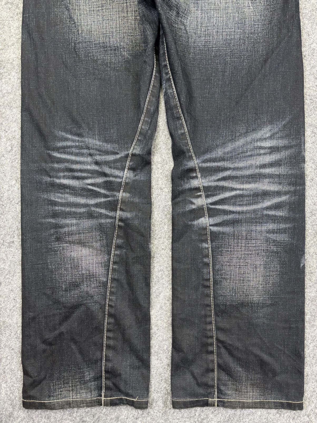 Japanese Brand 💥90s Style Fades💥Back Number Multipockets Denim K40 Size US 30 / EU 46 - 10 Thumbnail