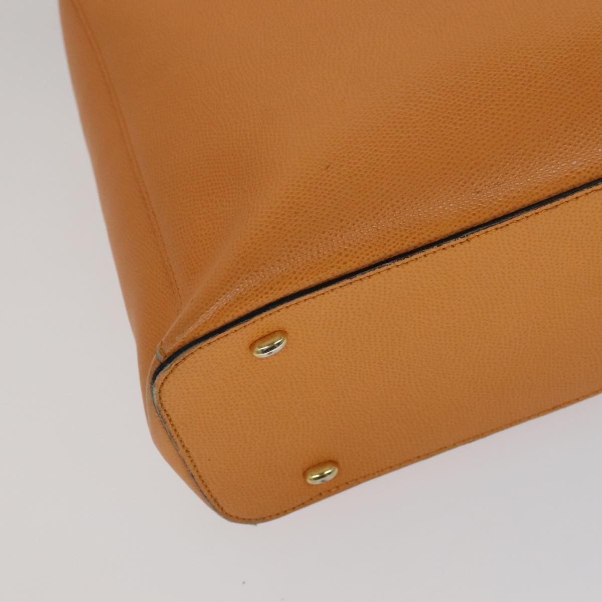 Celine CELINE Tote Bag Leather Orange Size ONE SIZE - 11 Thumbnail