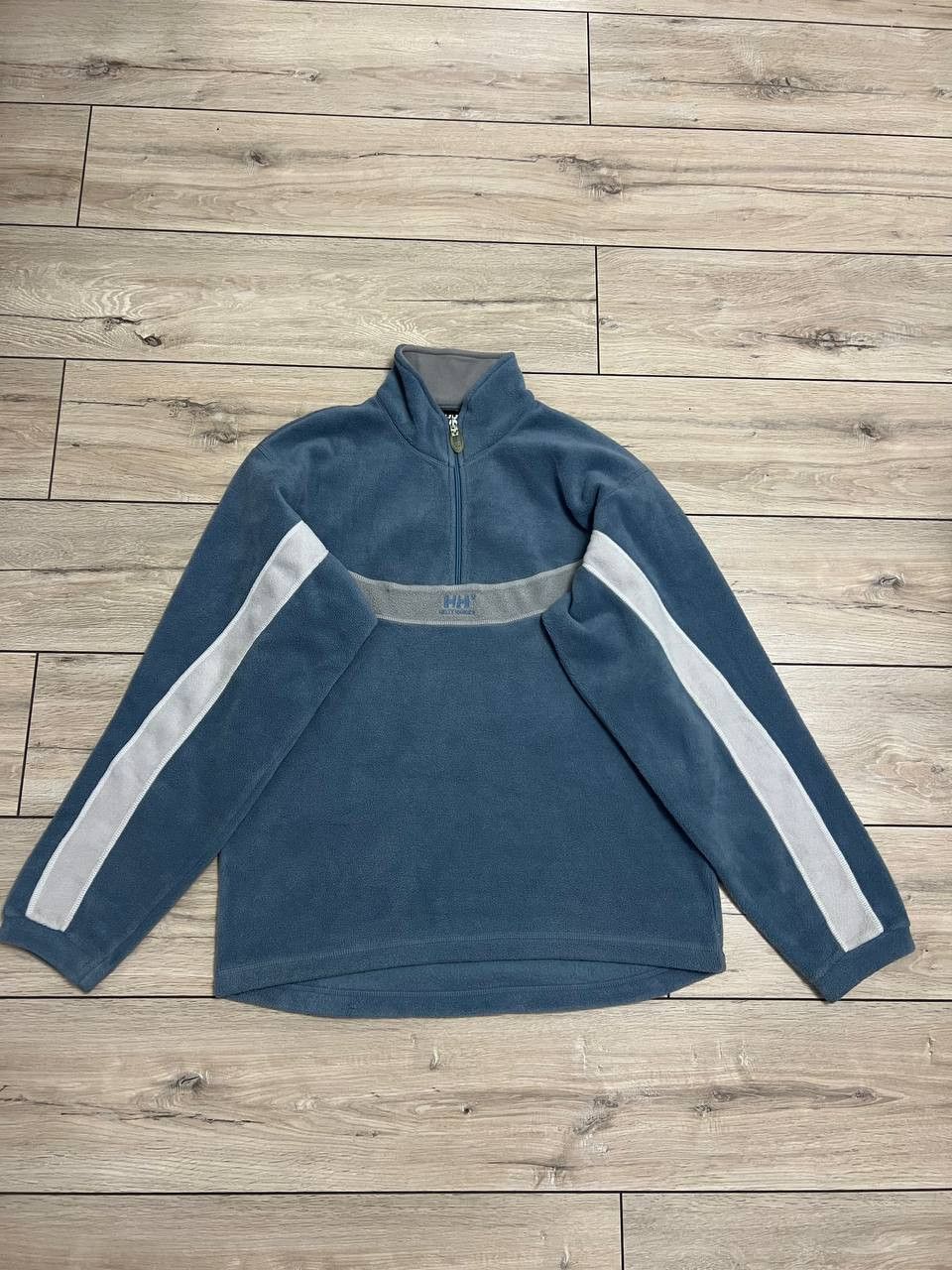 Helly Hansen Vintage Helly Hansen Fleece ski Jacket 1/2 Zip sz M Blue Size US M / EU 48-50 / 2 - 1 Thumbnail
