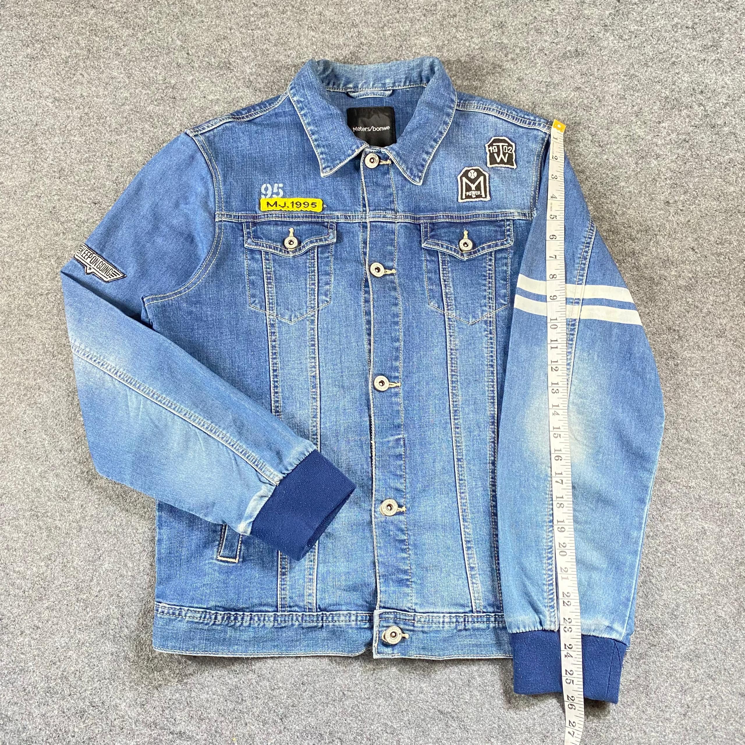 Hysteric Glamour Vintage Meters Bonwe Denim Jacket Size US XL / EU 56 / 4 - 7 Thumbnail