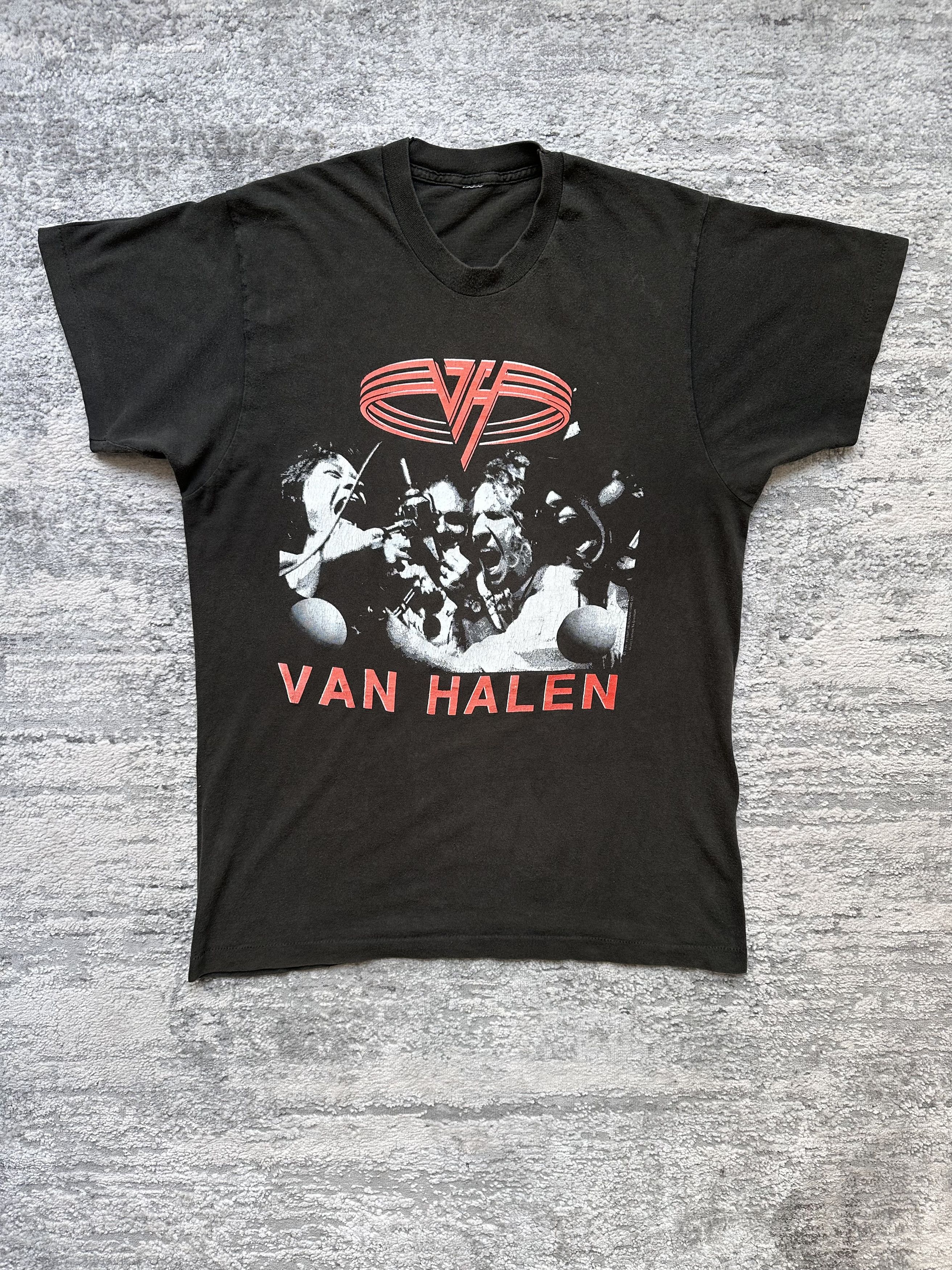Band Tees Van Halen Vintage T shirt 1991 Size US M / EU 48-50 / 2 - 2 Thumbnail