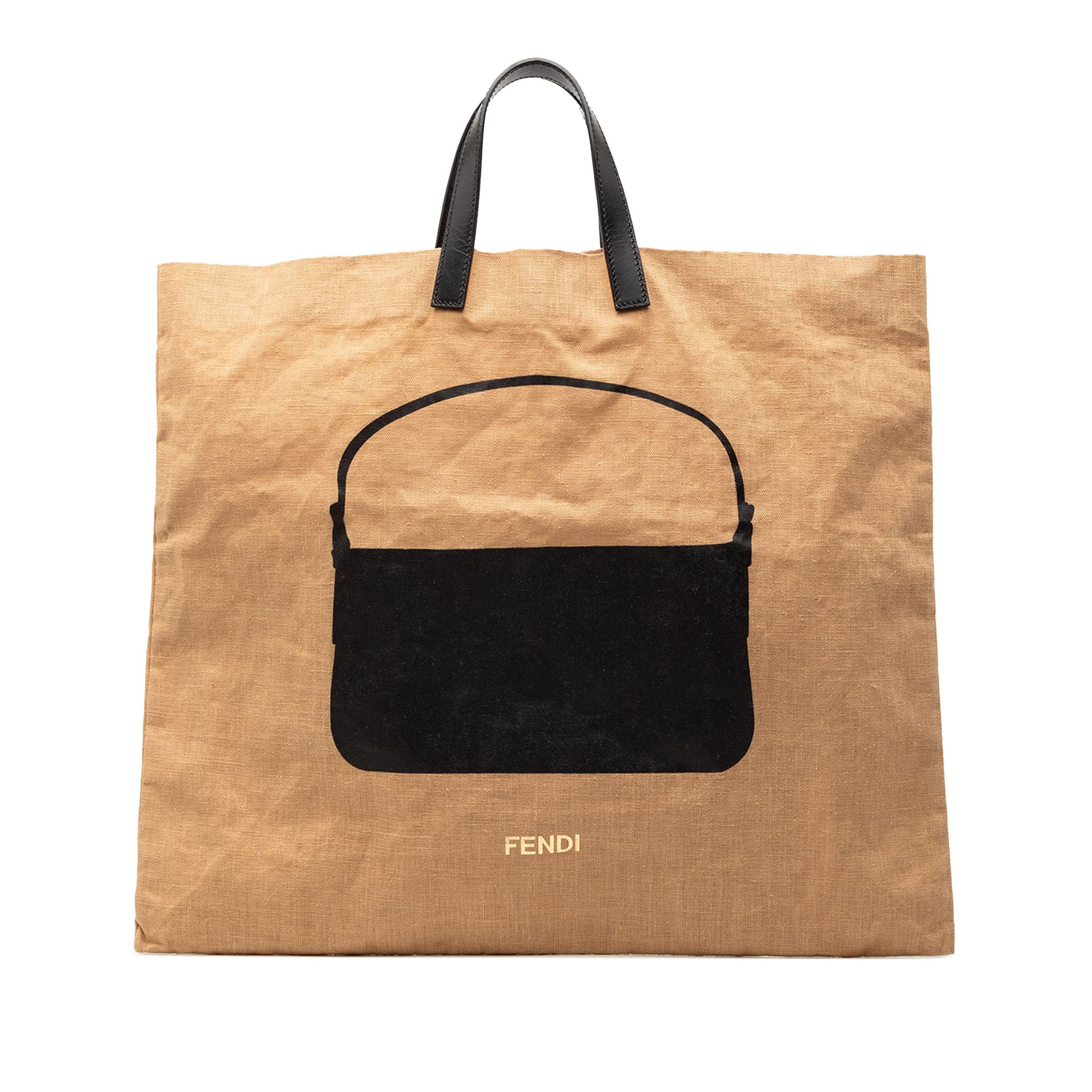 Fendi Fendi Hemp Silhouette Baguette Tote Size ONE SIZE - 1 Thumbnail