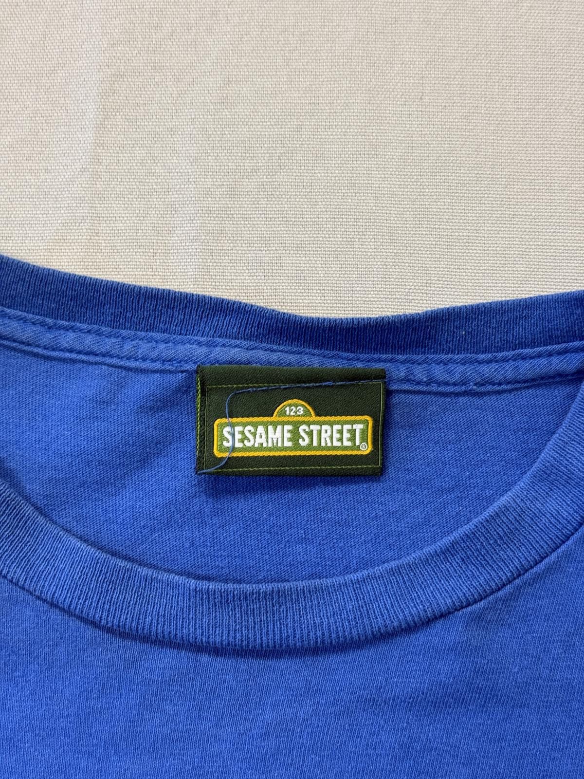 Designer Faded Cookie Monster Big Face T-shirt Cracked Out Eyes S Size US S / EU 44-46 / 1 - 2 Thumbnail
