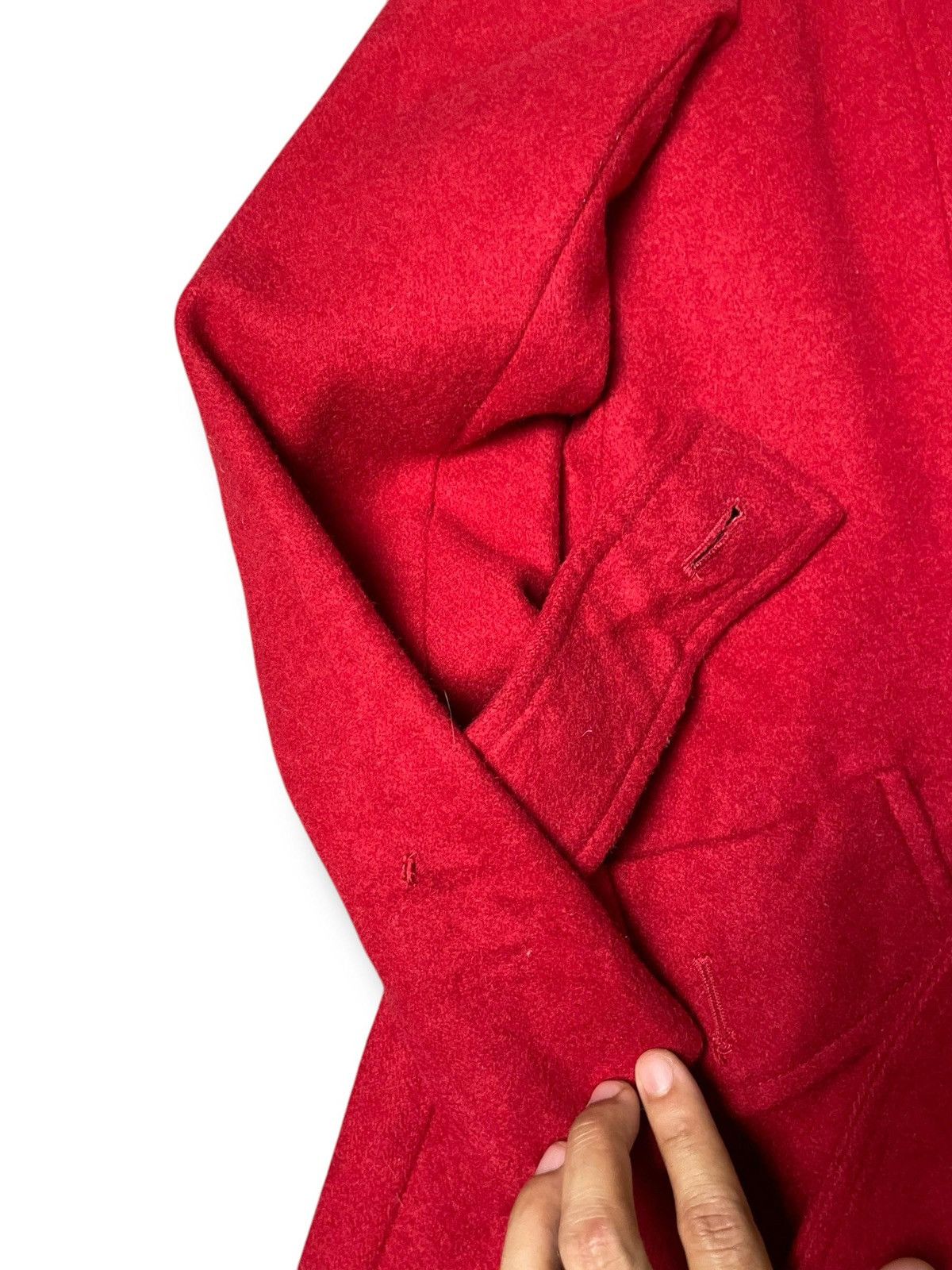 Japanese Brand N, Brand Wool Double Breasted Coat (3) Size US XXS / EU 40 - 6 Thumbnail