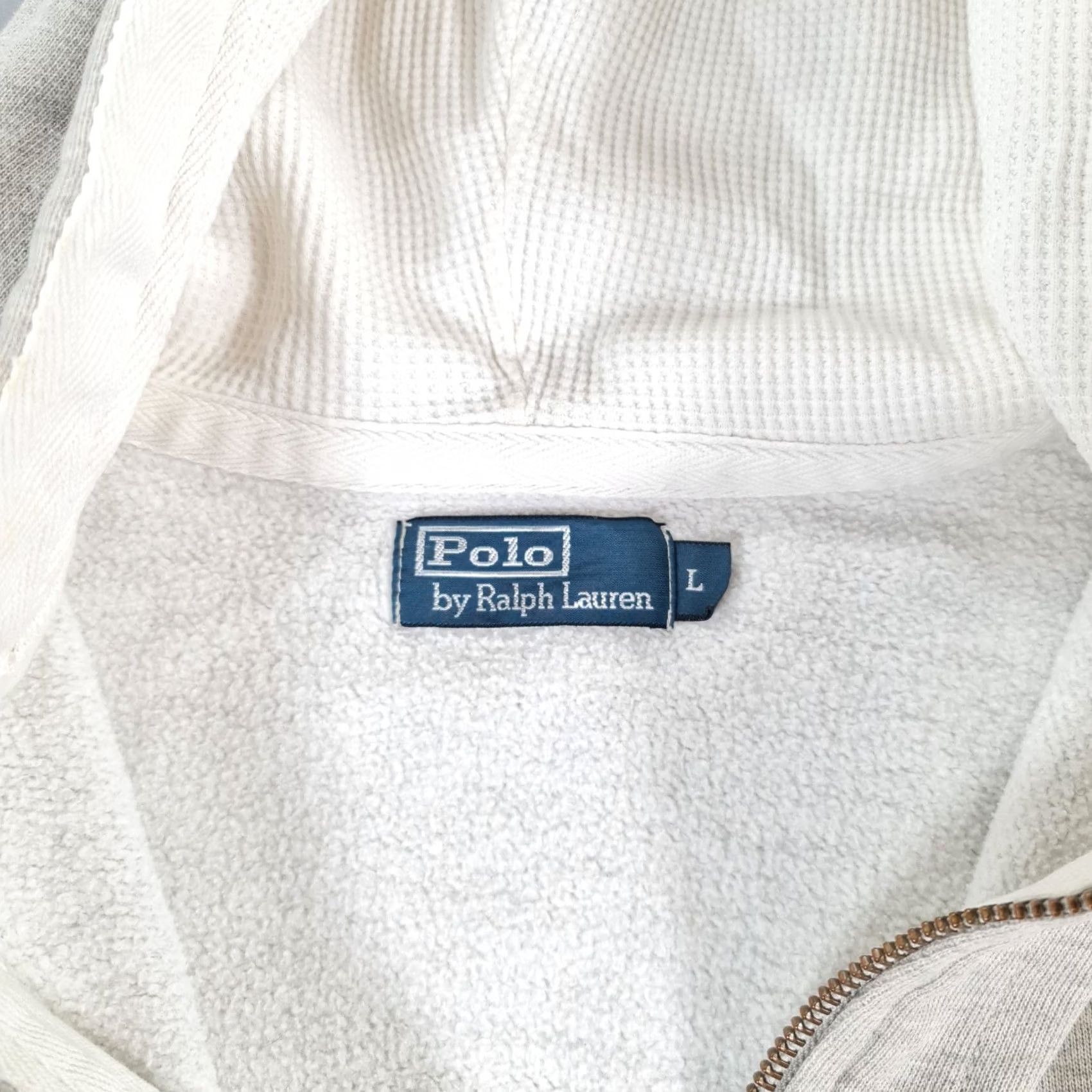 Polo Ralph Lauren Polo Ralph Lauren Mens Hoodie Grey Large Full Zip Fleece Cotton Logo Pockets 86% Cotton 14% Polyester Size US L / EU 52-54 / 3 - 4 Thumbnail