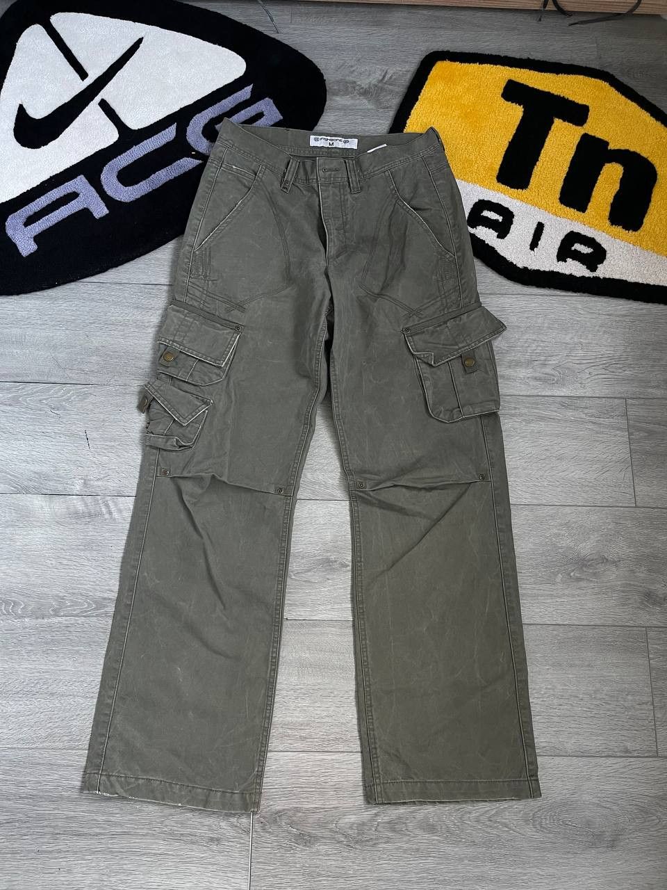 Japanese Brand × Streetwear × Vintage vintage rare cargo japanese brand cargo pants Size US 34 / EU 50 - 1 Thumbnail