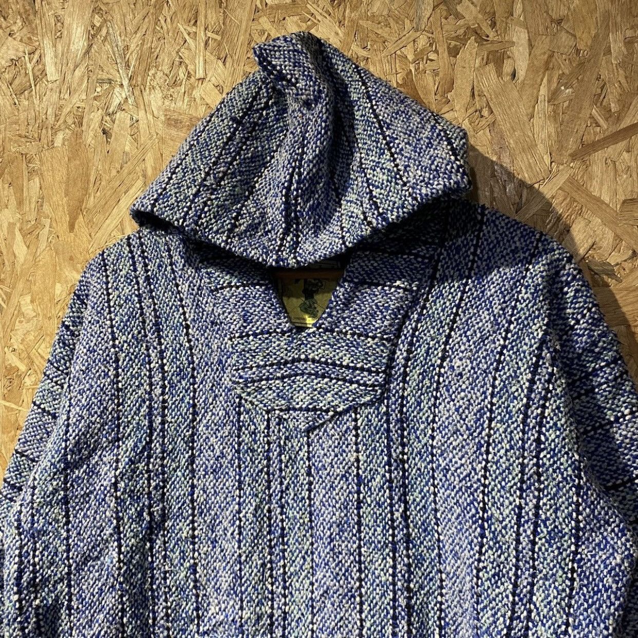 Mexican Threads × Mexicana × Vintage VINTAGE RARE‼️Mexican Threads By Iguana Jack Baja Hoodies Size US L / EU 52-54 / 3 - 3 Thumbnail