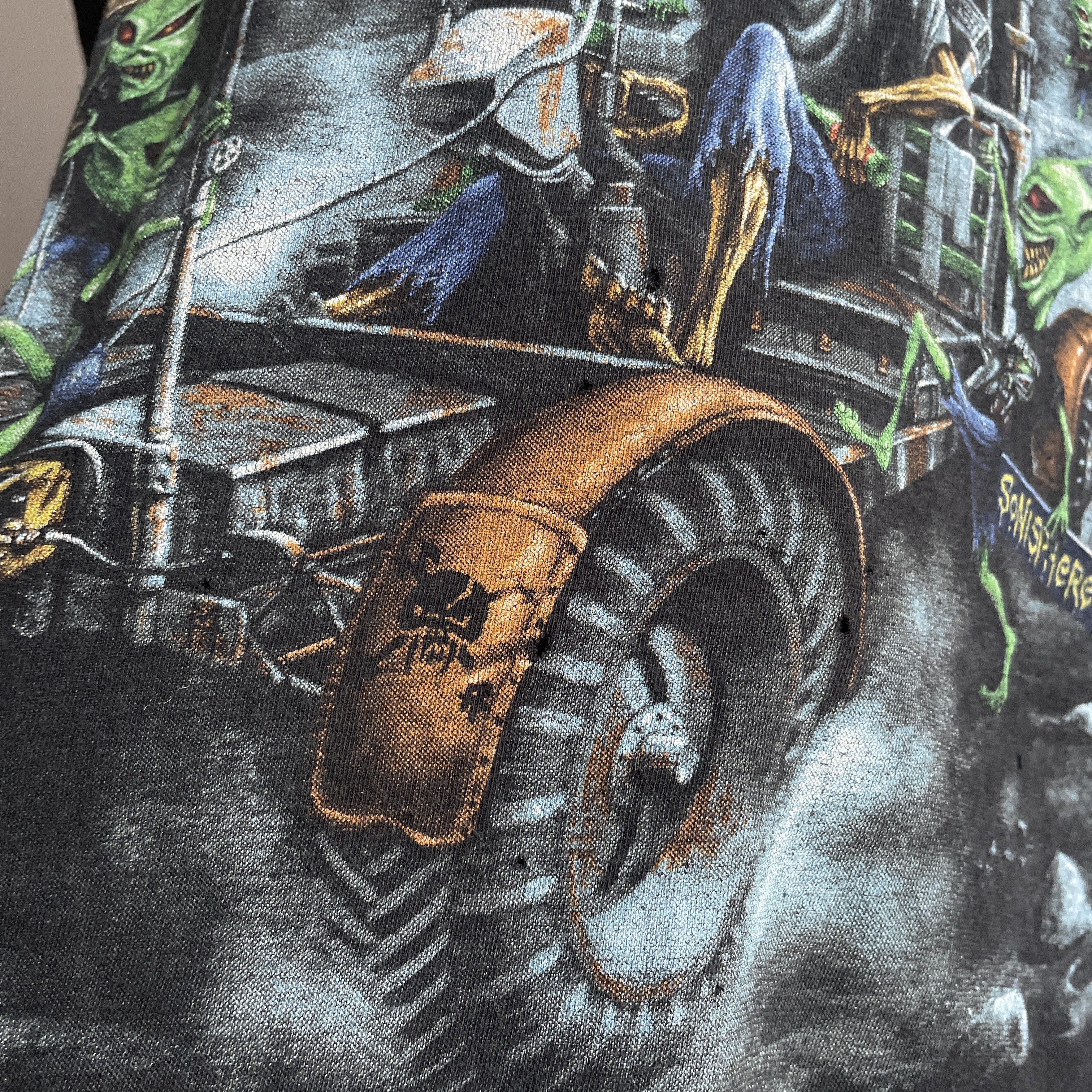 Band Tees Iron Maiden Sonisphere 2010 Distressed T-Shirt Size XL Size US XL / EU 56 / 4 - 7 Thumbnail