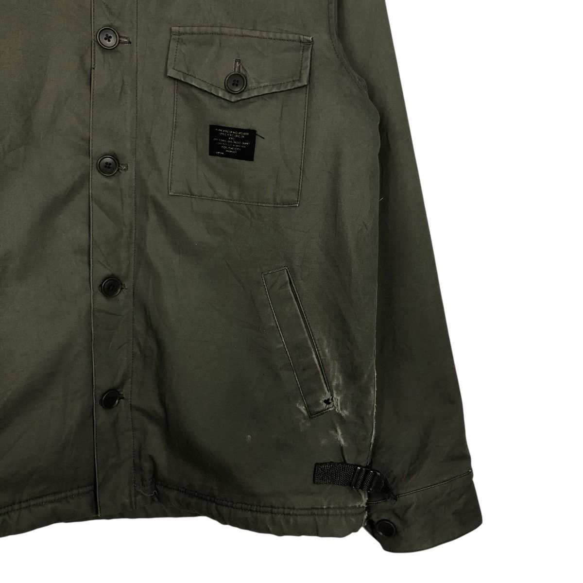 Japanese Brand 🔥VINTAGE TANKER JACKET BLANKET FTC GARMENTS ISSEY MIYAKE Size US S / EU 44-46 / 1 - 7 Thumbnail