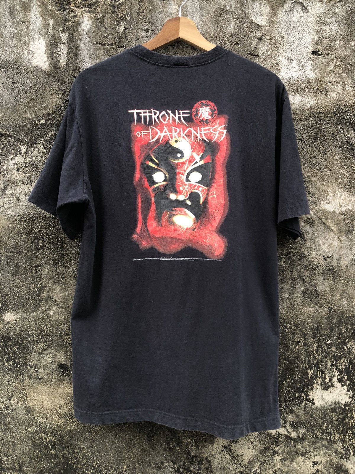 Vintage 2000 Throne Of Darkness Promo Tshirt