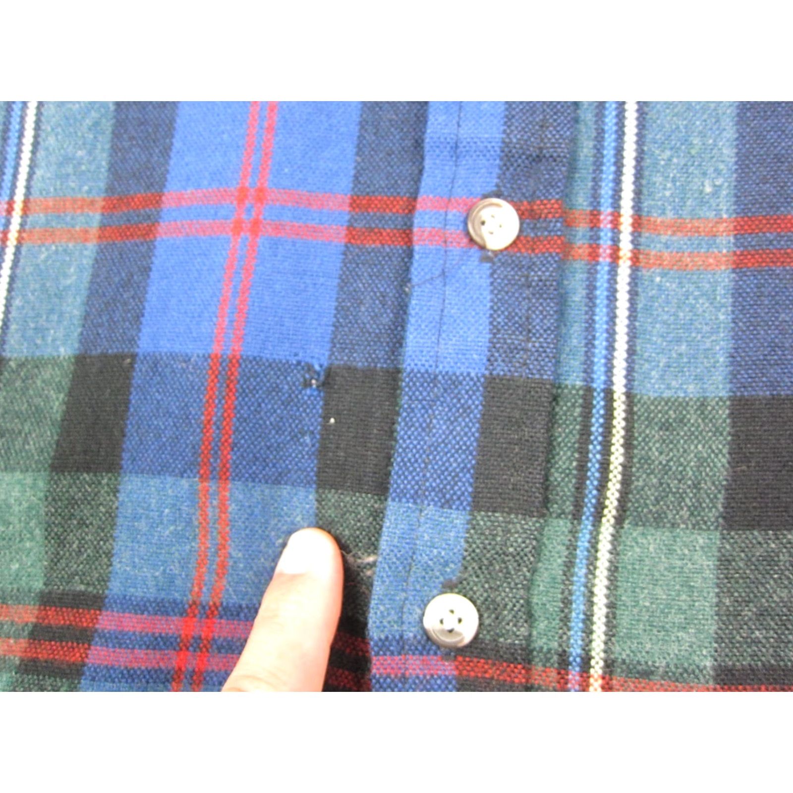 Vintage VINTAGE River Trader Shirt Mens Medium Blue Plaid Flannel Quilted Western Size US M / EU 48-50 / 2 - 6 Thumbnail