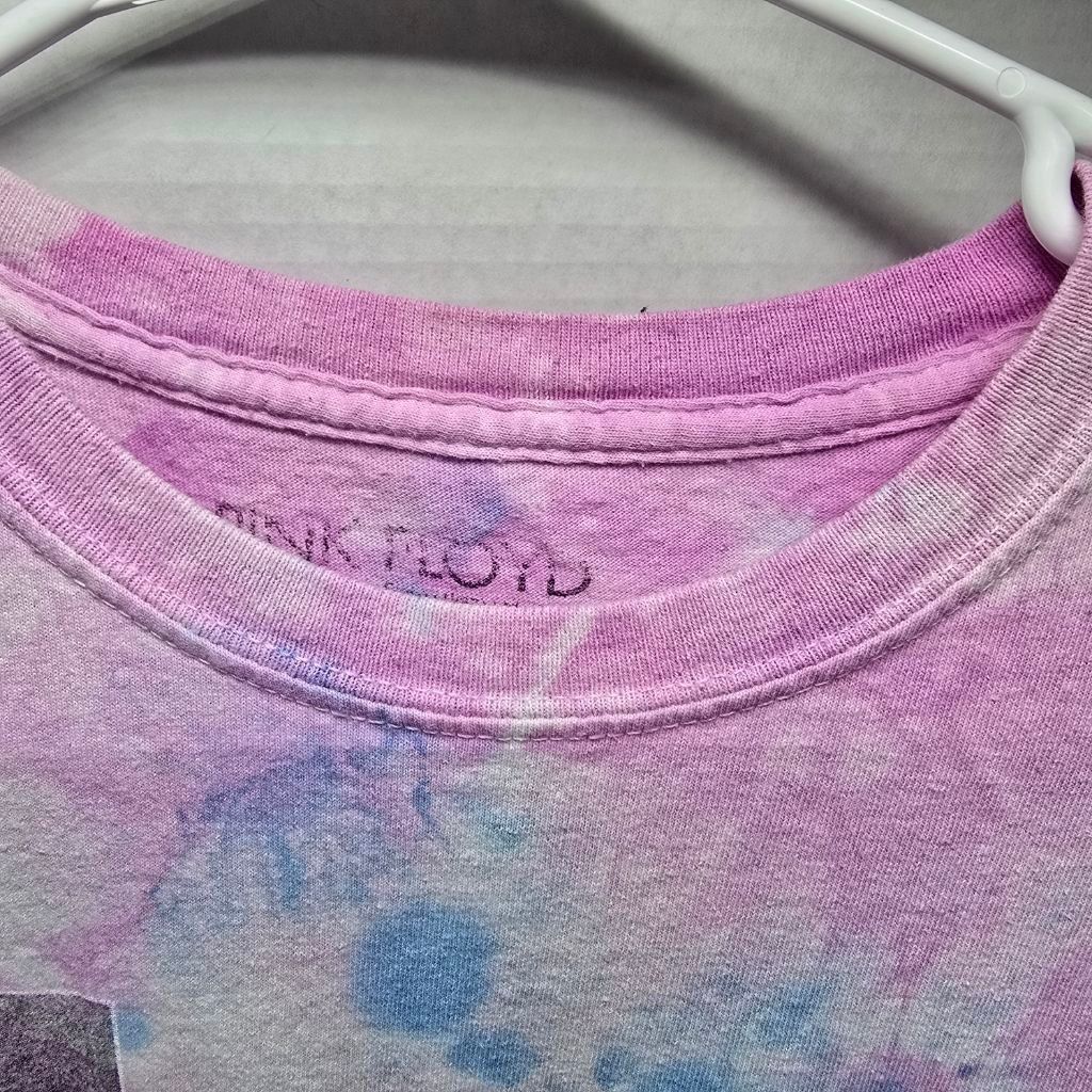 Pink Floyd Men's Pink Floyd Tie-Dye Short Sleeve Tee M Pink Blue Size US M / EU 48-50 / 2 - 3 Thumbnail