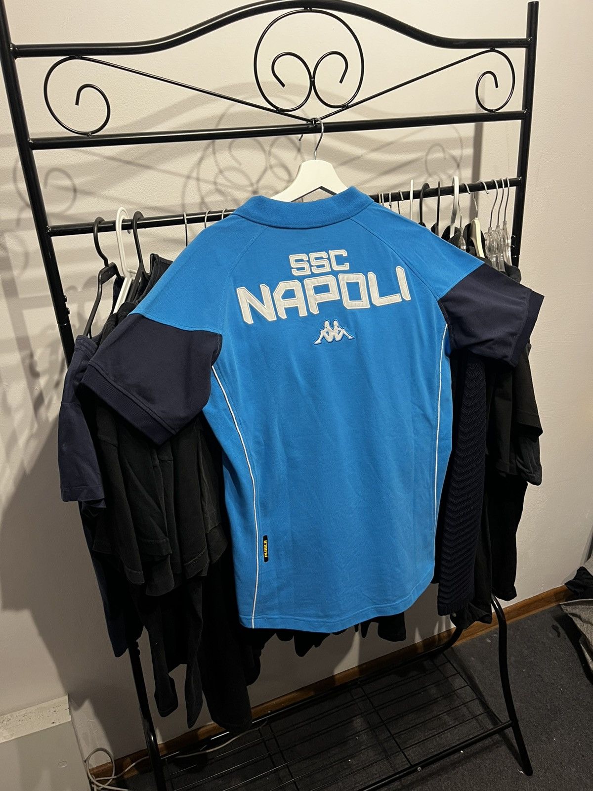 Kappa Napoli polo jersey Kappa y2k football cheef keef Size US L / EU 52-54 / 3 - 3 Thumbnail