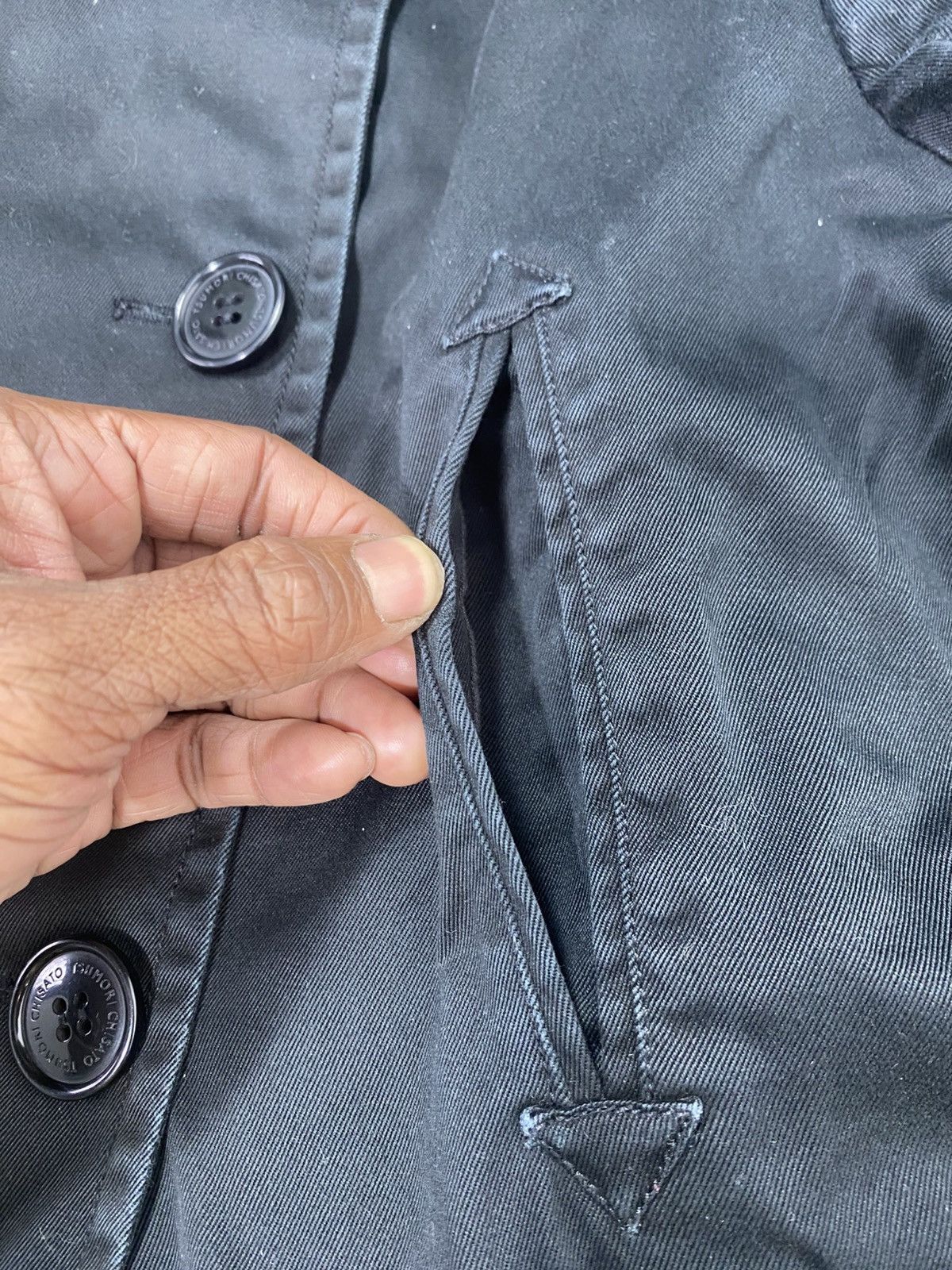 Issey Miyake Vtg Tsumori Chisato by Issey Miyake Double Breasted Jacket Size S / US 4 / IT 40 - 10 Thumbnail