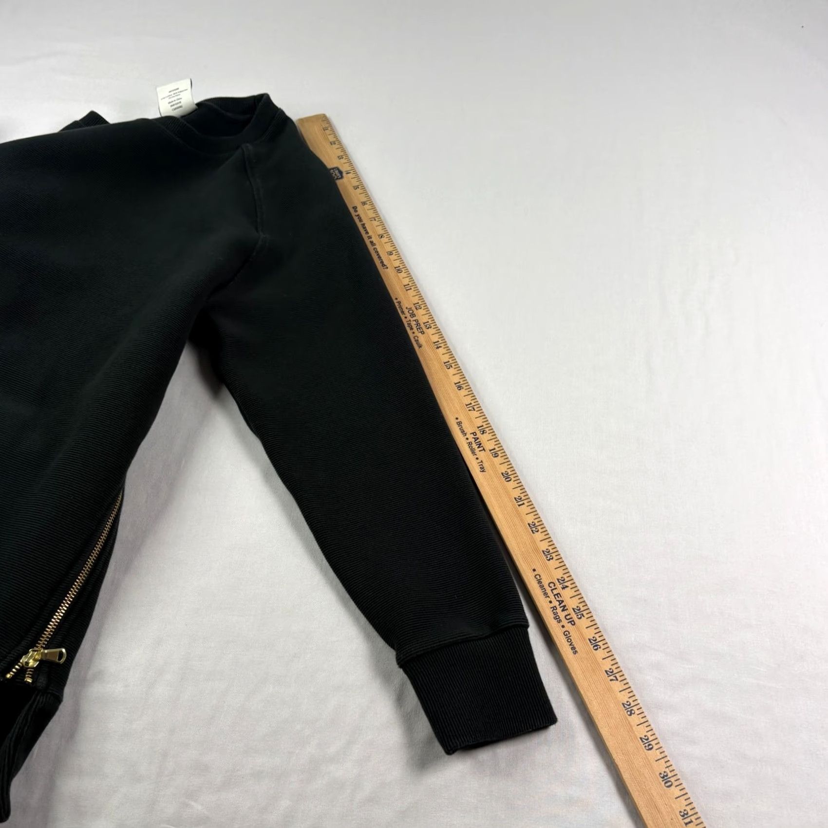 Varley Varley Sweatshirt Womens Medium Black Manning Pullover Crew Neck Sweatshirt Size M / US 6-8 / IT 42-44 - 6 Thumbnail