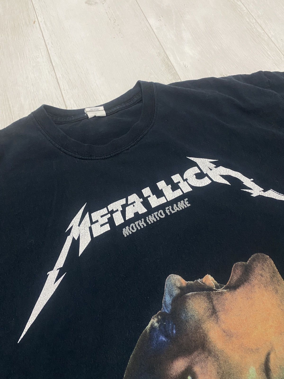 Band Tees × Metallica Band Metallica moth into flame tee Size US XXL / EU 58 / 5 - 5 Thumbnail