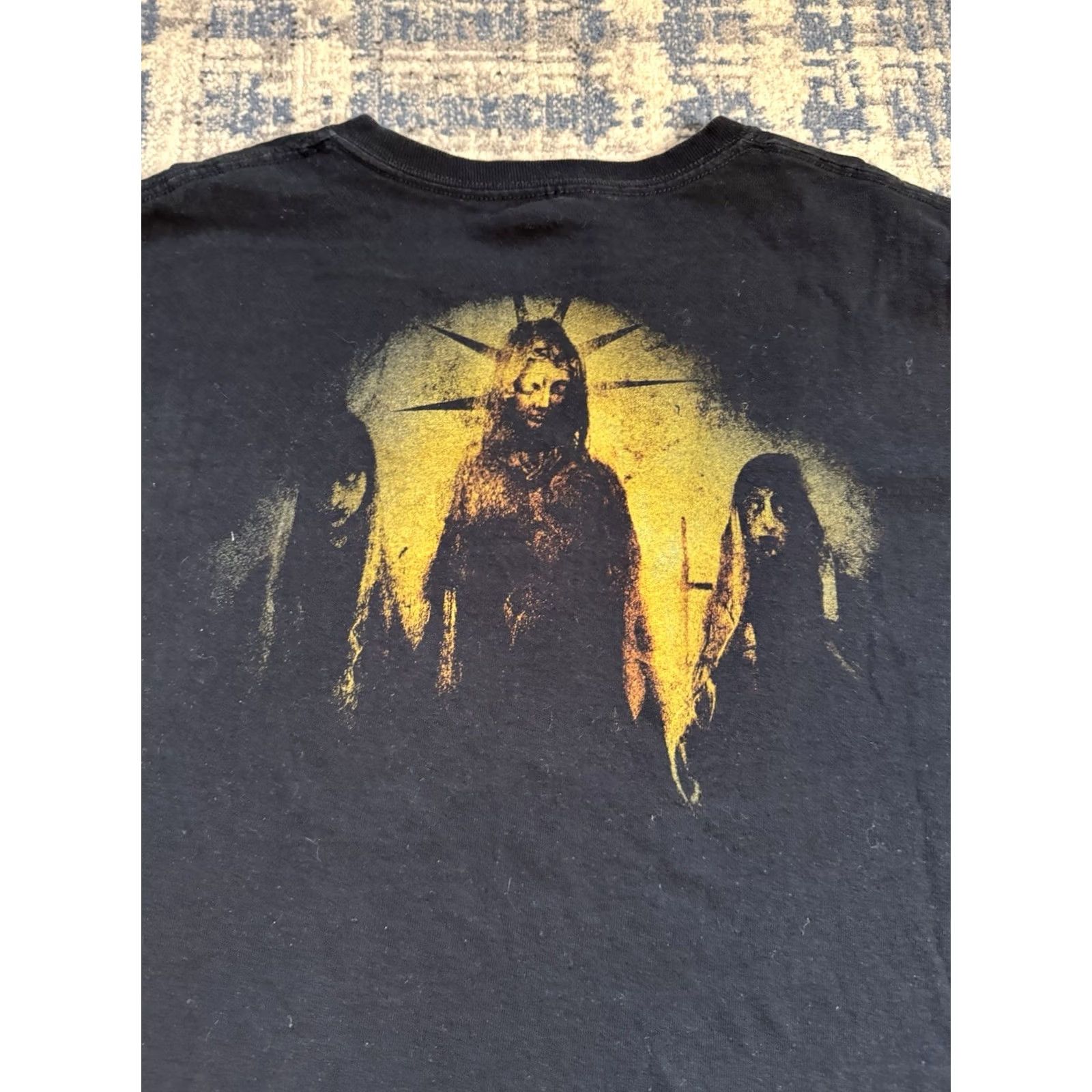Anvil Vintage 2000s Opeth Concert Shirt Sz XL Black Graphic - Anvil Size US XL / EU 56 / 4 - 4 Thumbnail