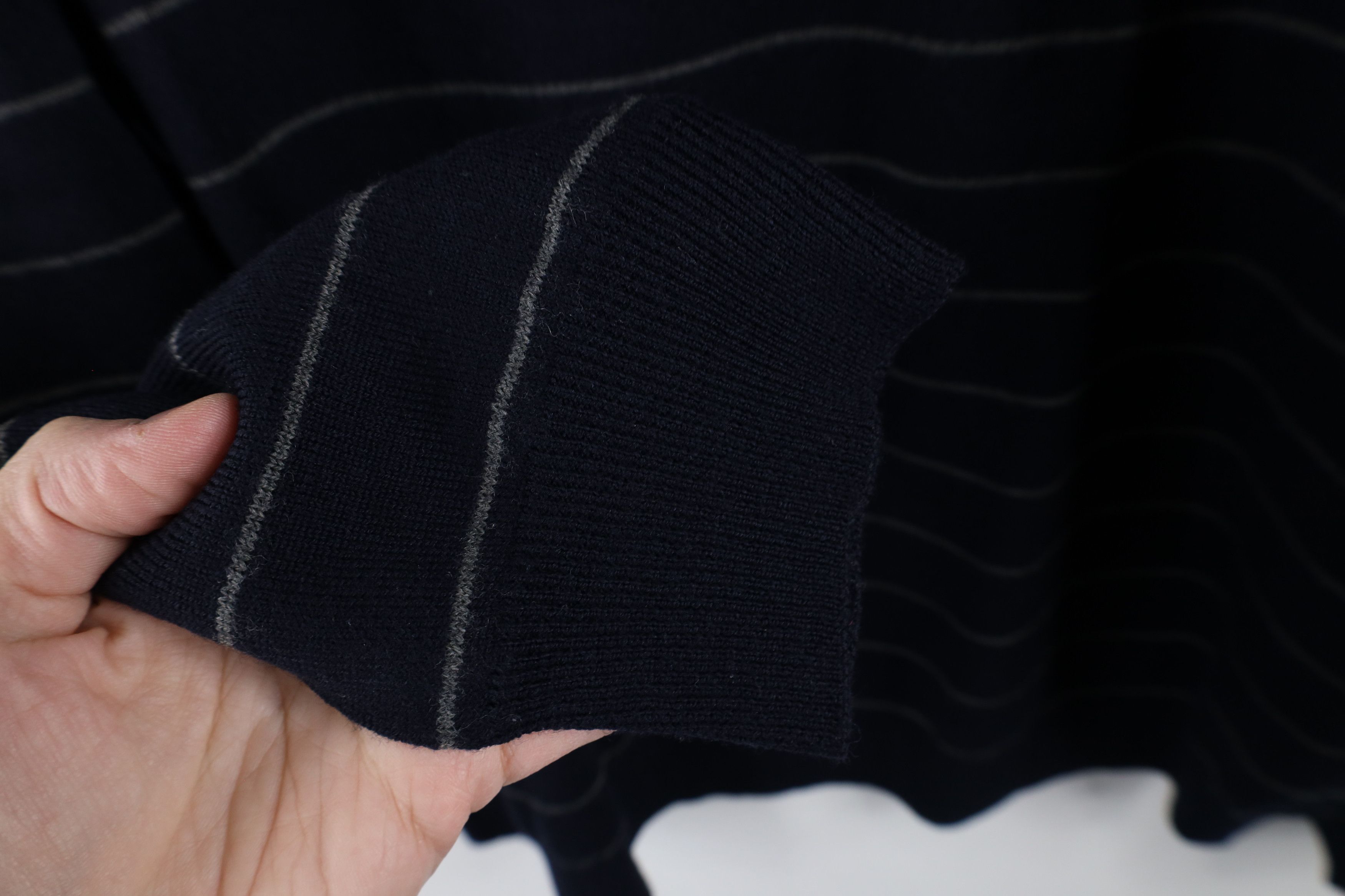 Eddie Bauer × Vintage Vintage 90s Eddie Bauer Merino Wool Knit Collared Sweater Size US XL / EU 56 / 4 - 7 Thumbnail