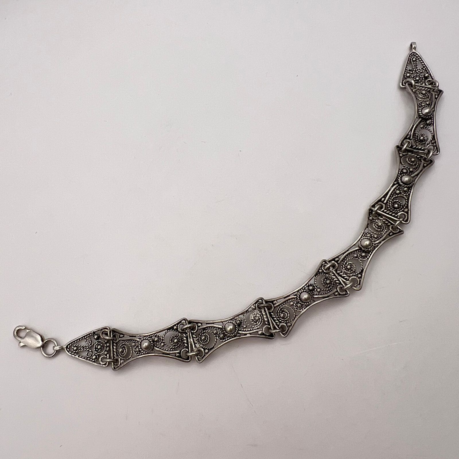 Vintage Vintage Bracelet Jewelry 925 Sterling Silver 12.5 gr Size ONE SIZE - 2 Thumbnail