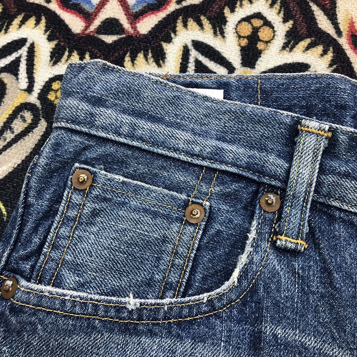 Edwin Edwin 505 Ragged Selvedge Regular Denim Jeans Size US 30 / EU 46 - 7 Thumbnail