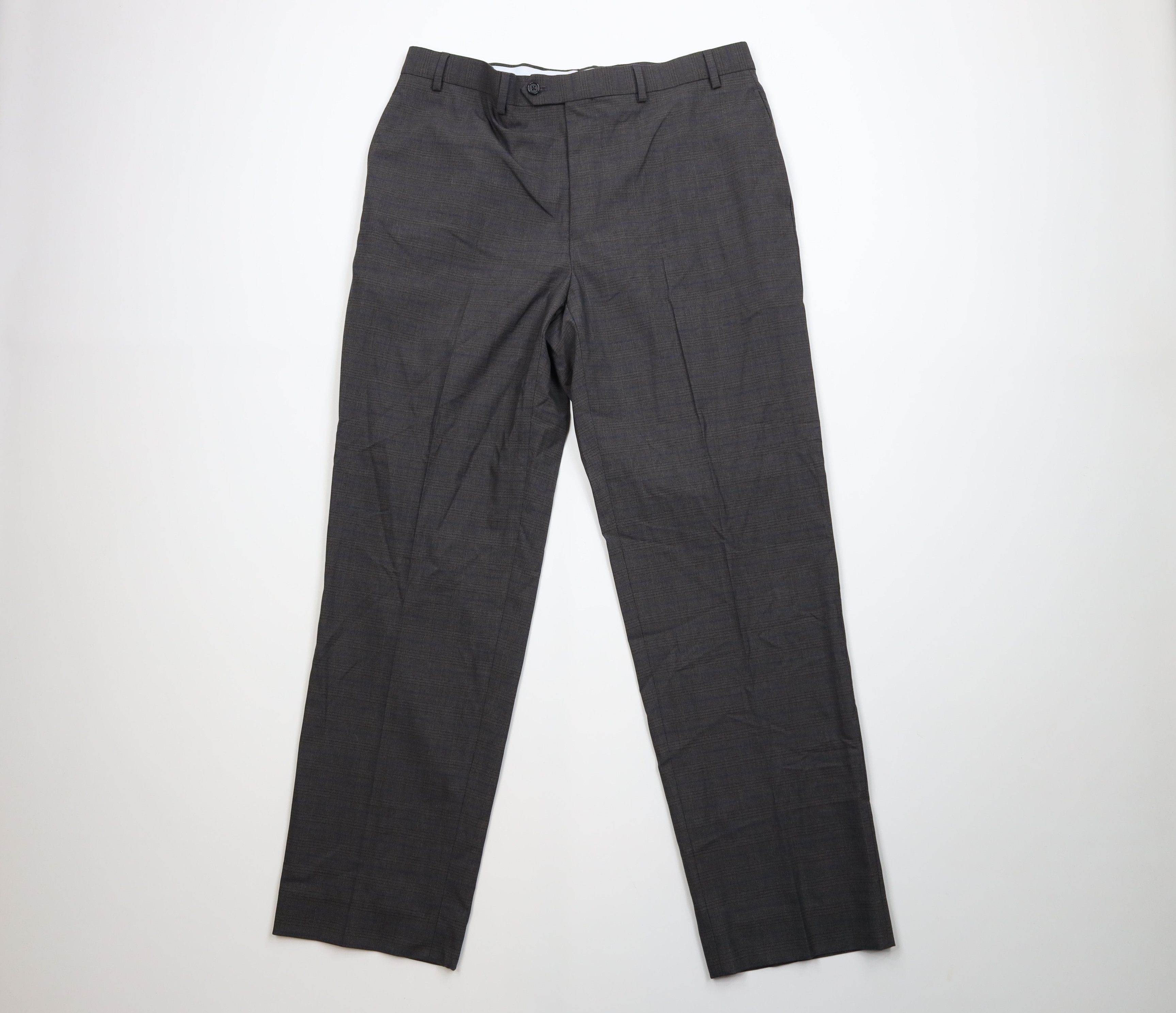 Ralph Lauren Vintage Ralph Lauren Wide Leg Chino Pants Trousers Plaid Size US 36 / EU 52 - 1 Thumbnail
