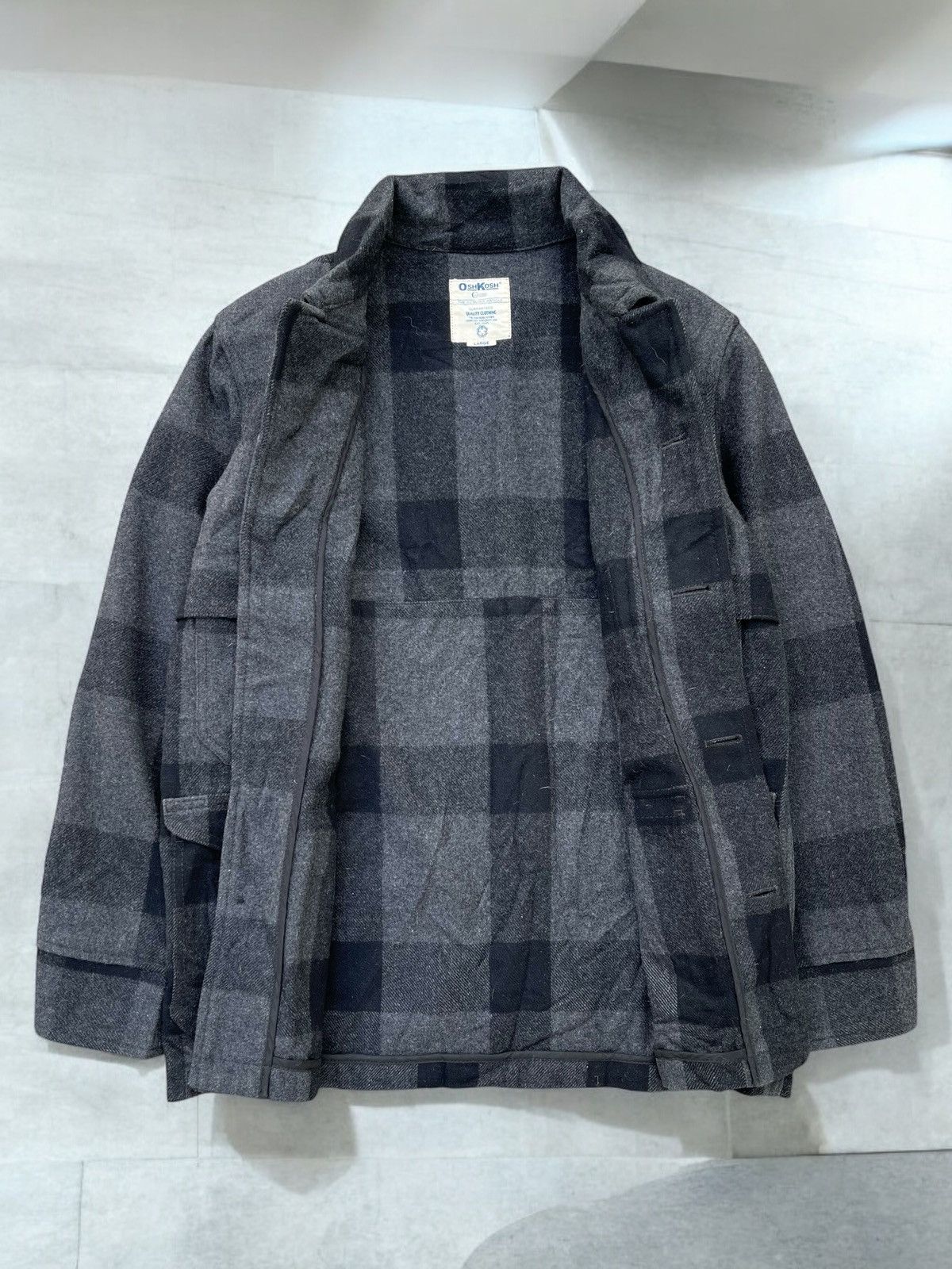 Oshkosh 🔥Vintage OshKosh Plaid Retro Jacket Size US L / EU 52-54 / 3 - 3 Thumbnail