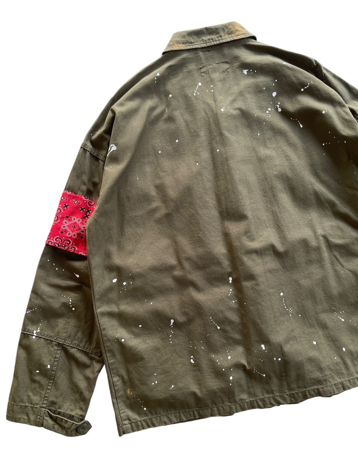 Japanese Brand Baycrest Paint Splash Fatique Field Jacket Size US L / EU 52-54 / 3 - 8 Thumbnail