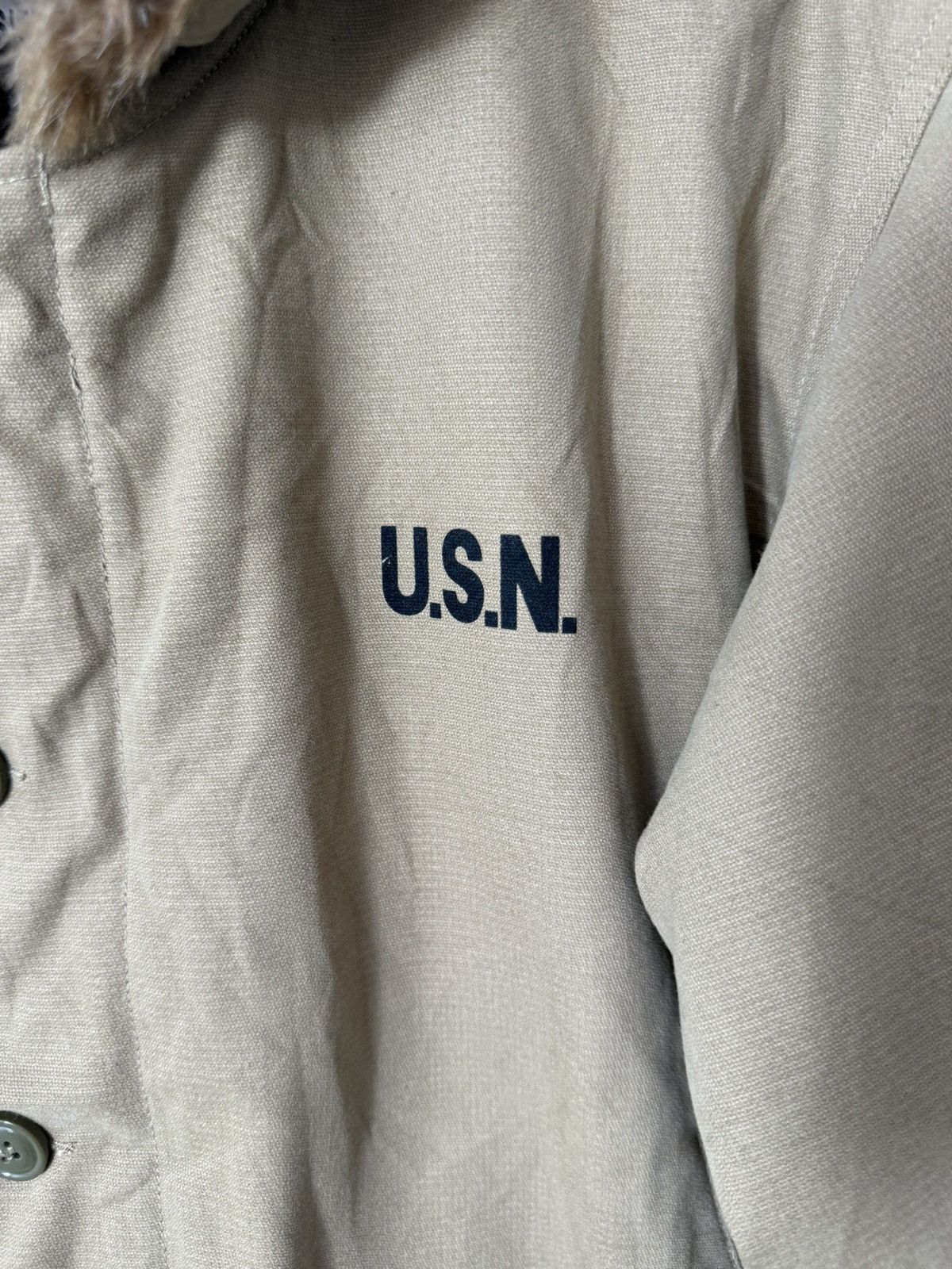 Japanese Brand 🔥VINTAGE REPRODUCTIONS USN DECK JACKETS Size US M / EU 48-50 / 2 - 4 Thumbnail