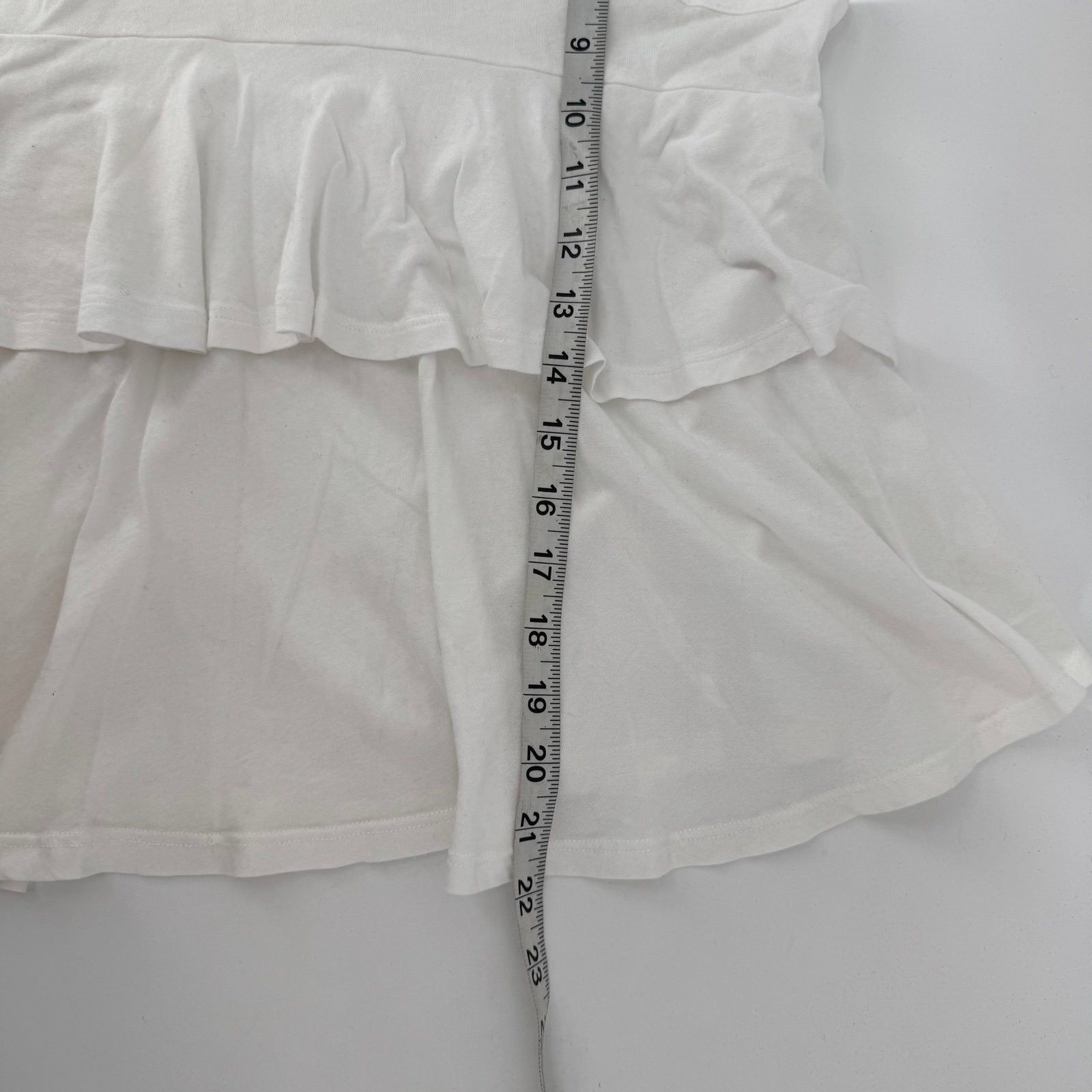 Other BOBI Ruffle Back Tank Top White XS Size XS / US 0-2 / IT 36-38 - 5 Thumbnail