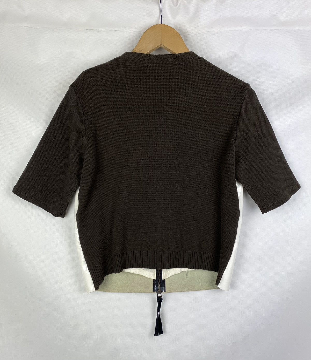 Marni Marni H&M ladies short sleeve patent leather full zip jacket Size S / US 4 / IT 40 - 18 Thumbnail