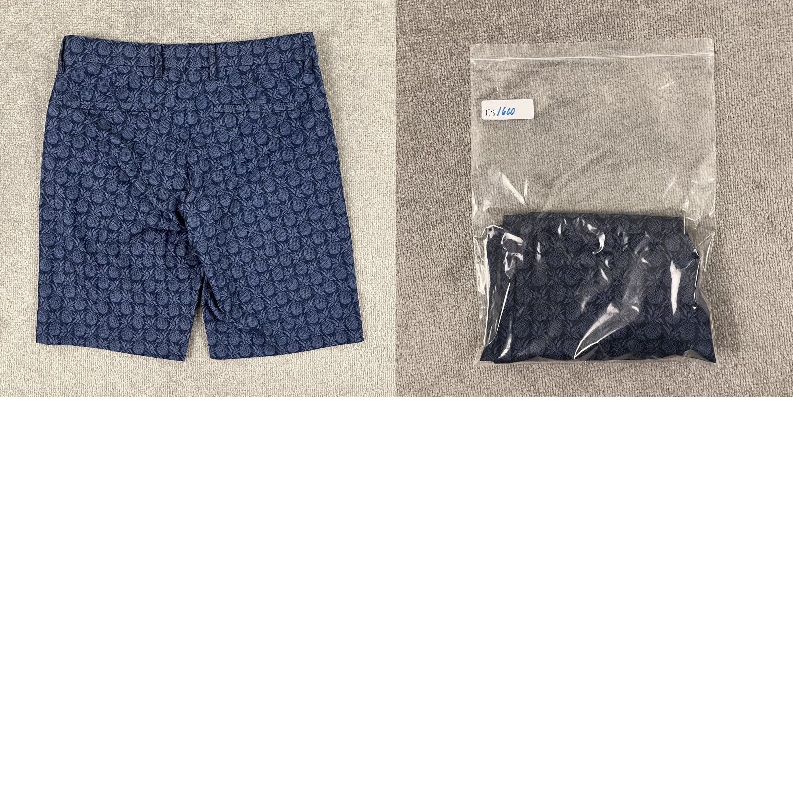 Tommy Bahama Tommy Bahama Shorts Size 30 10" Blue Chino Pineapple Geometric Performance Golf Mens Size US 30 / EU 46 - 8 Thumbnail